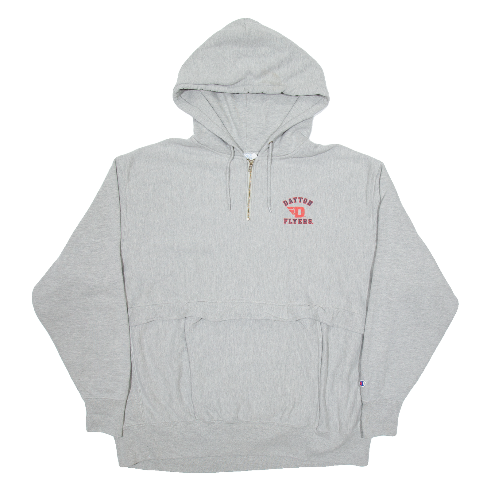 CHAMPION Dayton Flyers Mens Grey Hoodie USA 2XL Refurbished - N/A refurbished available on Cerqular