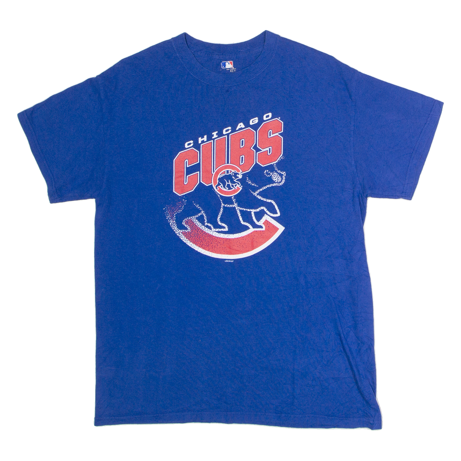 MLB Chicago Cubs Mens T-Shirt Blue USA Crew Neck M Refurbished - N/A refurbished available on Cerqular