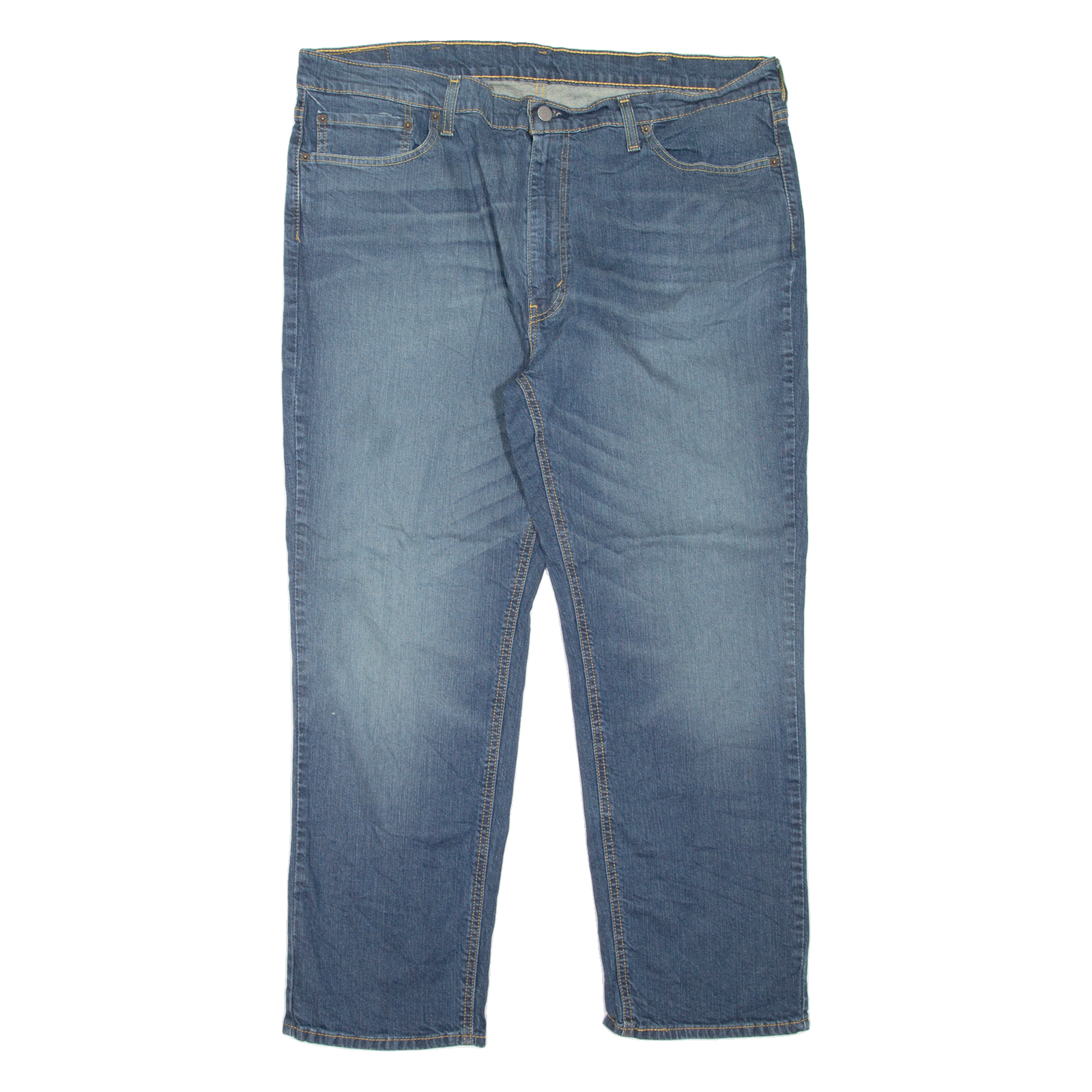 LEVI'S 541 Jeans Mens Blue Athletic Tapered Stone Wash W40 L30 Refurbished - N/A refurbished available on Cerqular