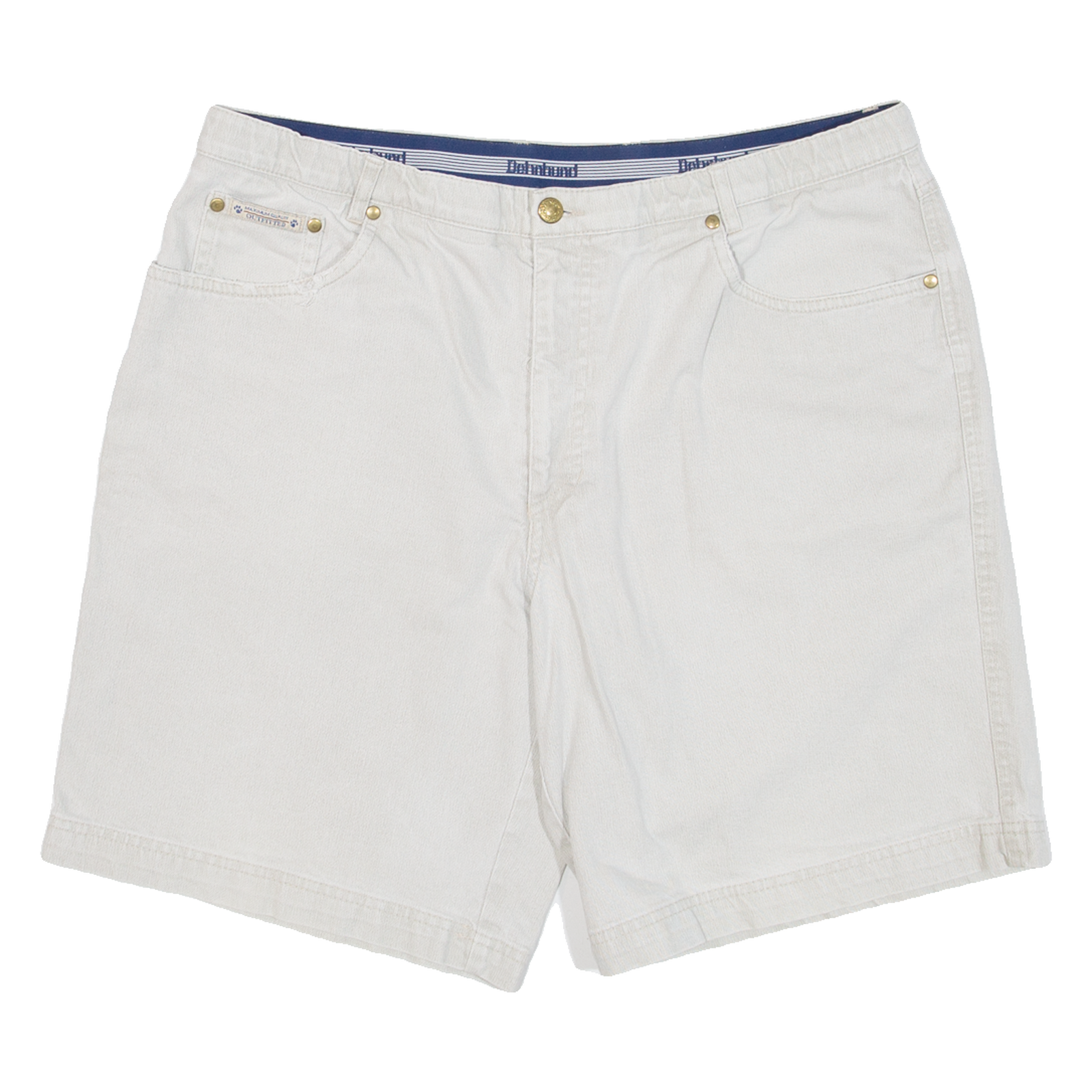 Womens Denim Shorts Beige XL W38 Refurbished - N/A refurbished available on Cerqular
