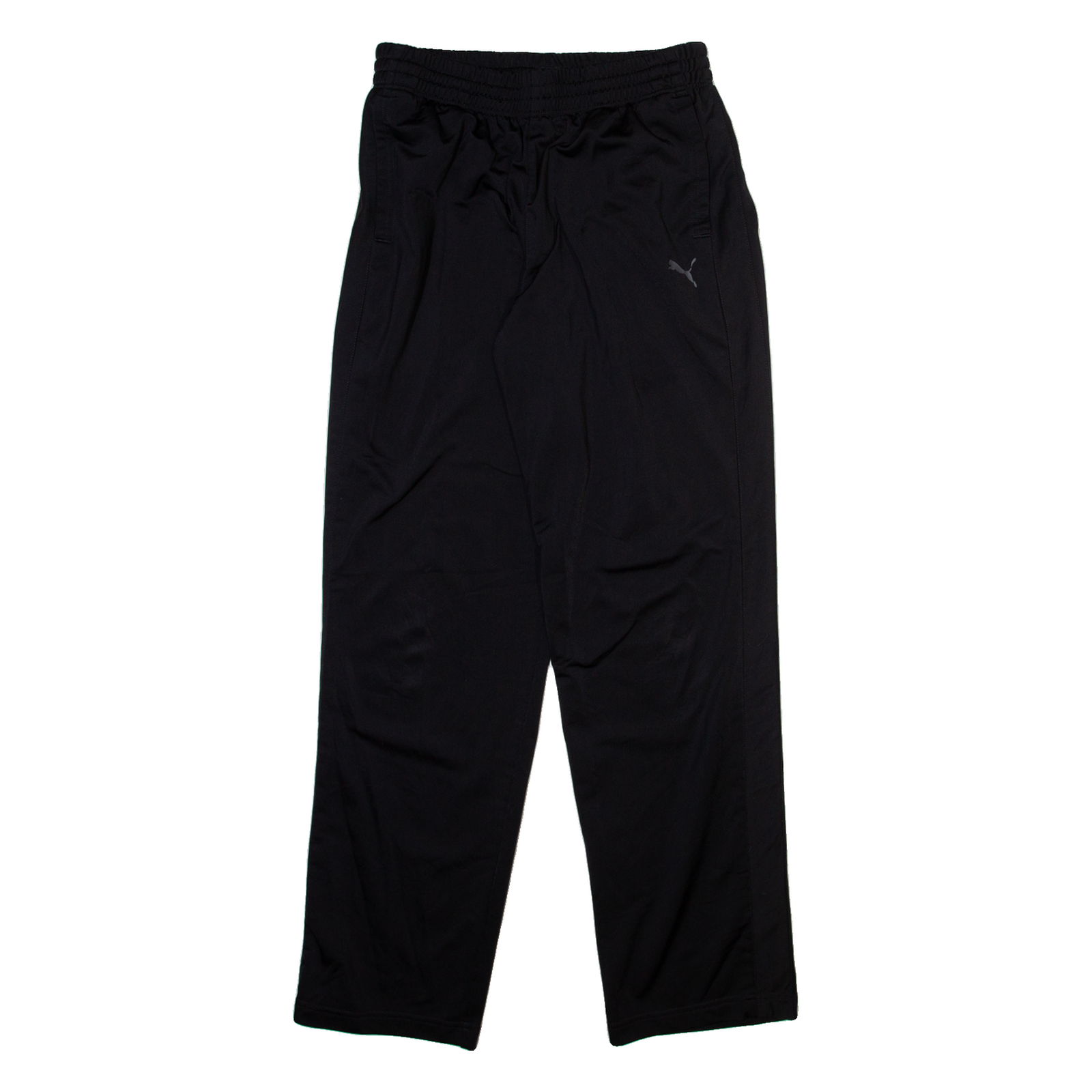 PUMA Mens Track Pants Black Straight L W28 L31 Refurbished - N/A refurbished available on Cerqular