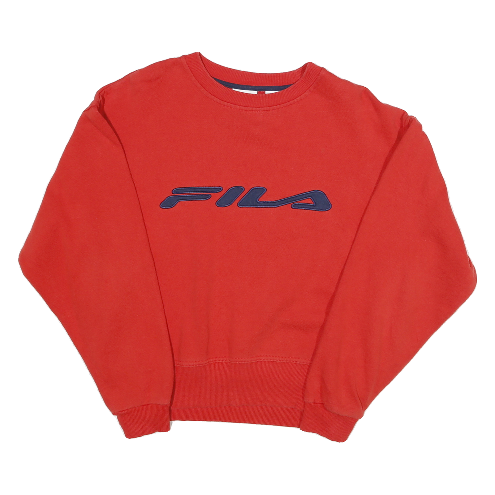 Buy FILA Womens Red Crew Neck M Logo Sweatshirt Cotton Blend Casual Pullover Refurbished - $32.49 FILA Womens Red Crew Neck M Logo Sweatshirt Cotton Blend Casual Pullover Refurbished - N/A refurbished available on Cerqular