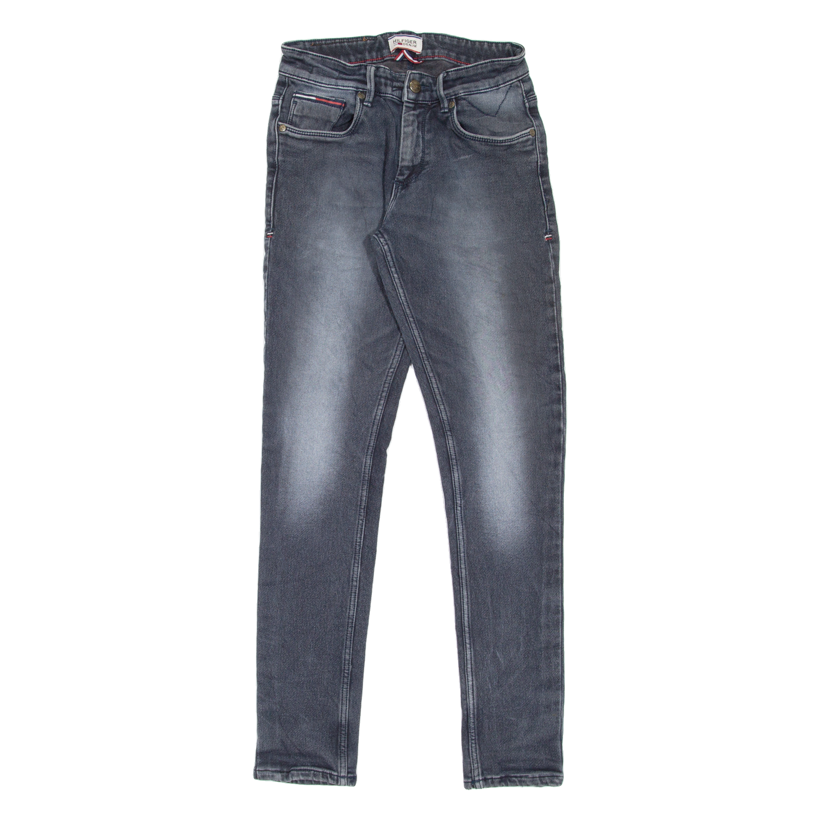 HILFIGER DENIM Scranton Mens Jeans Blue Slim Skinny Stone Wash W26 L31 Refurbished - N/A refurbished available on Cerqular