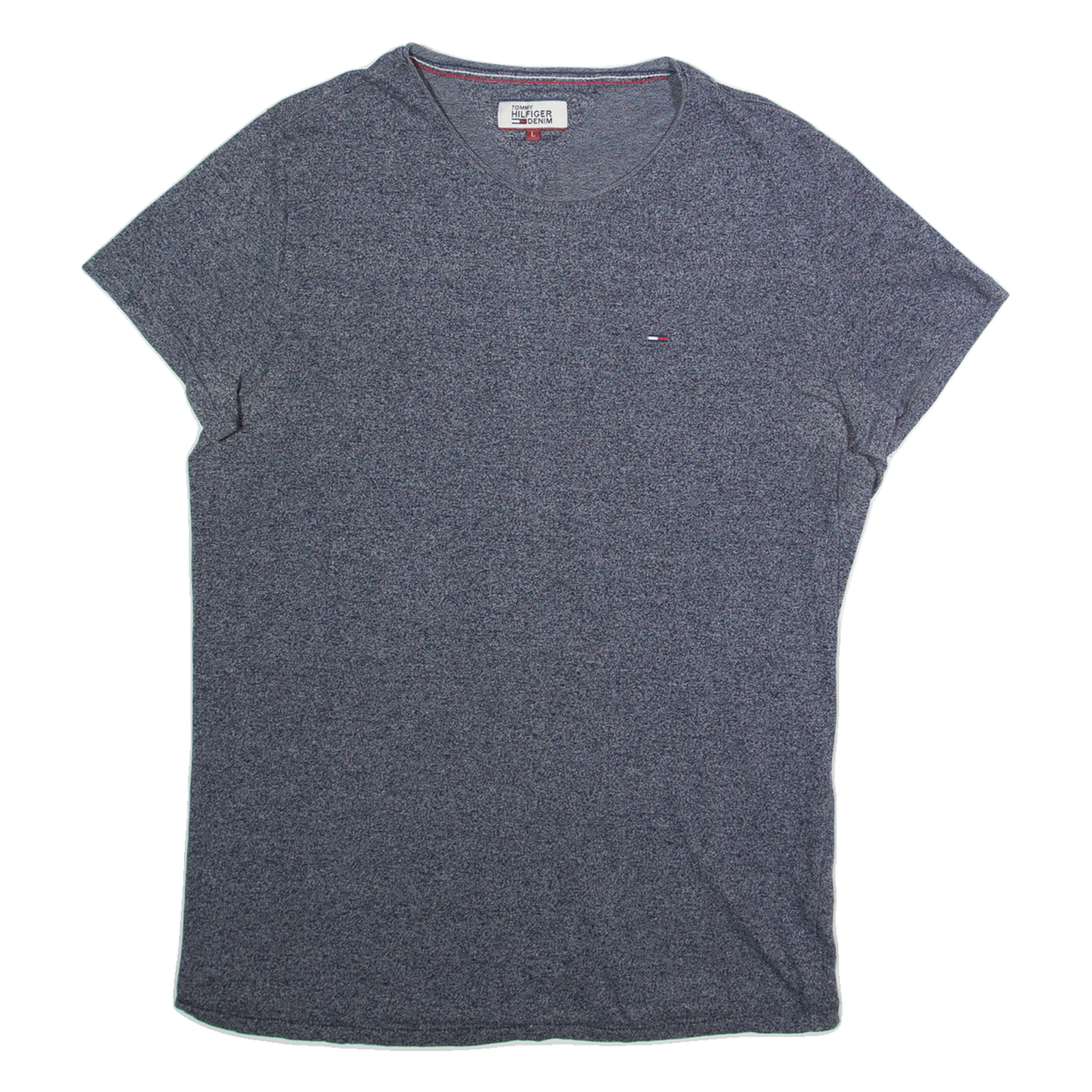 HILFIGER DENIM Mens T-Shirt Grey L Refurbished - N/A refurbished available on Cerqular
