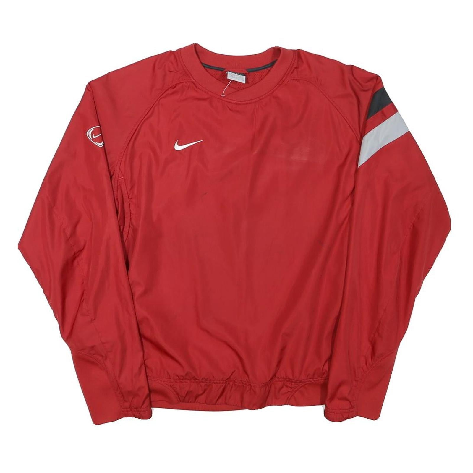 Buy NIKE Mens Red Crew Neck M Sports Casual Sweatshirt Training Top Refurbished - $29.89 NIKE Mens Red Crew Neck M Sports Casual Sweatshirt Training Top Refurbished - N/A refurbished available on Cerqular