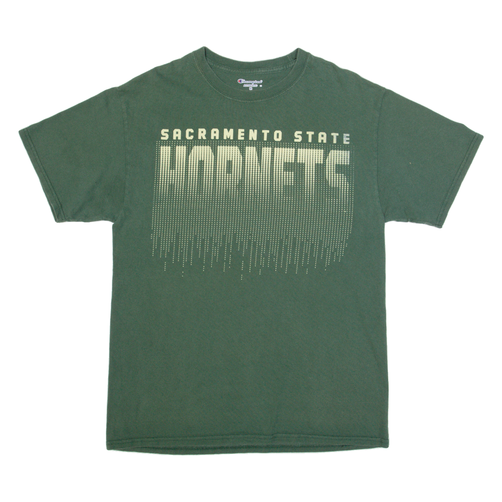 Buy CHAMPION Sacramento State Hornets Mens T-Shirt Green USA M Refurbished - $18.19 CHAMPION Sacramento State Hornets Mens T-Shirt Green USA M Refurbished - N/A refurbished available on Cerqular