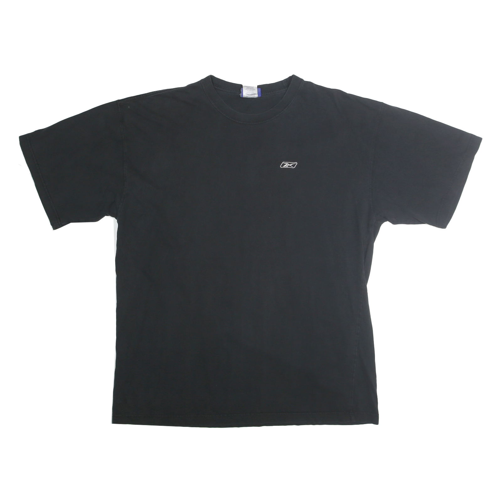 REEBOK Mens Black 2XL T-Shirt Short Sleeve Crew Neck Small Logo Casual Refurbished - N/A refurbished available on Cerqular