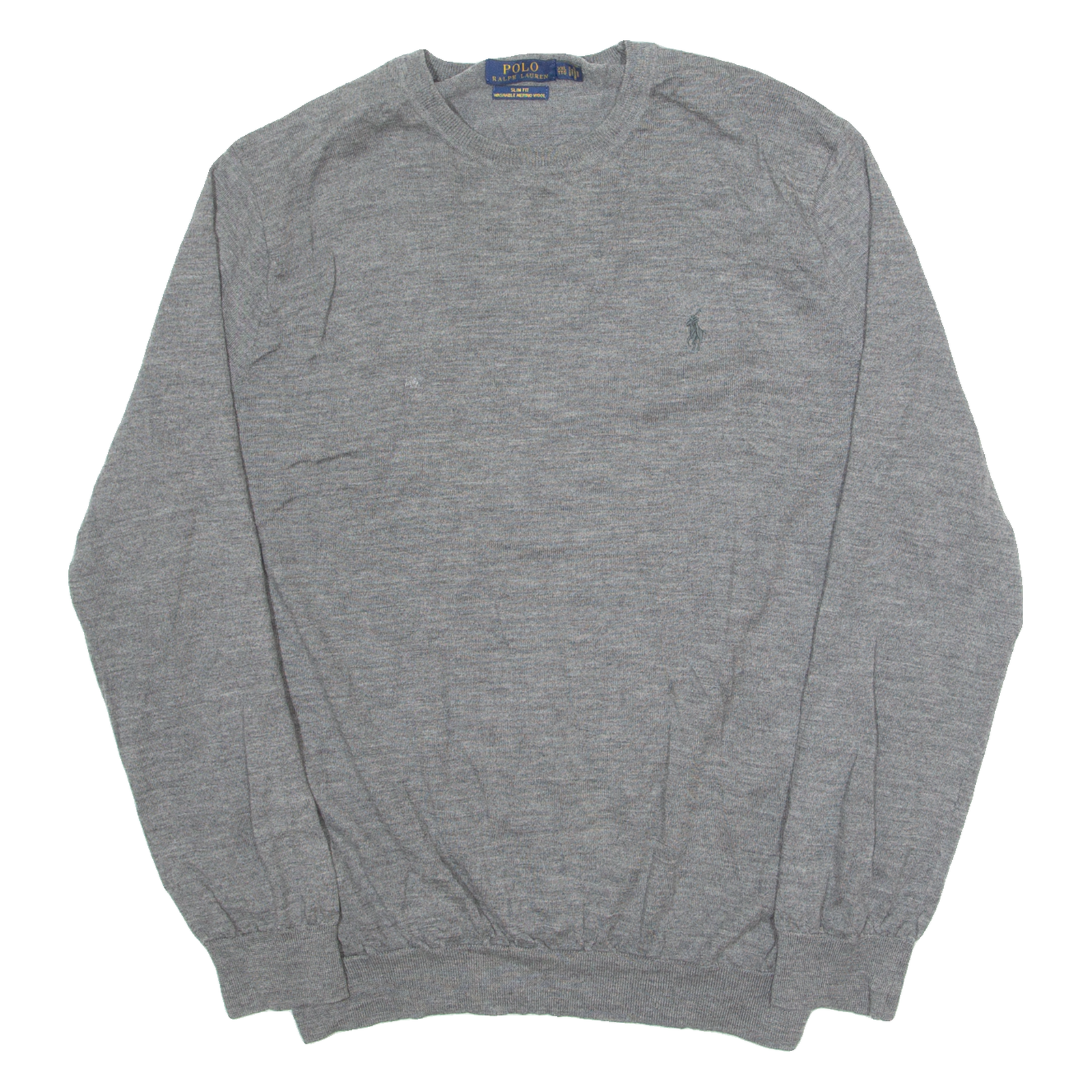 Buy POLO RALPH LAUREN Slim Fit Mens Jumper Grey Tight Knit Wool 2XL Refurbished - $57.19 POLO RALPH LAUREN Slim Fit Mens Jumper Grey Tight Knit Wool 2XL Refurbished - N/A refurbished available on Cerqular