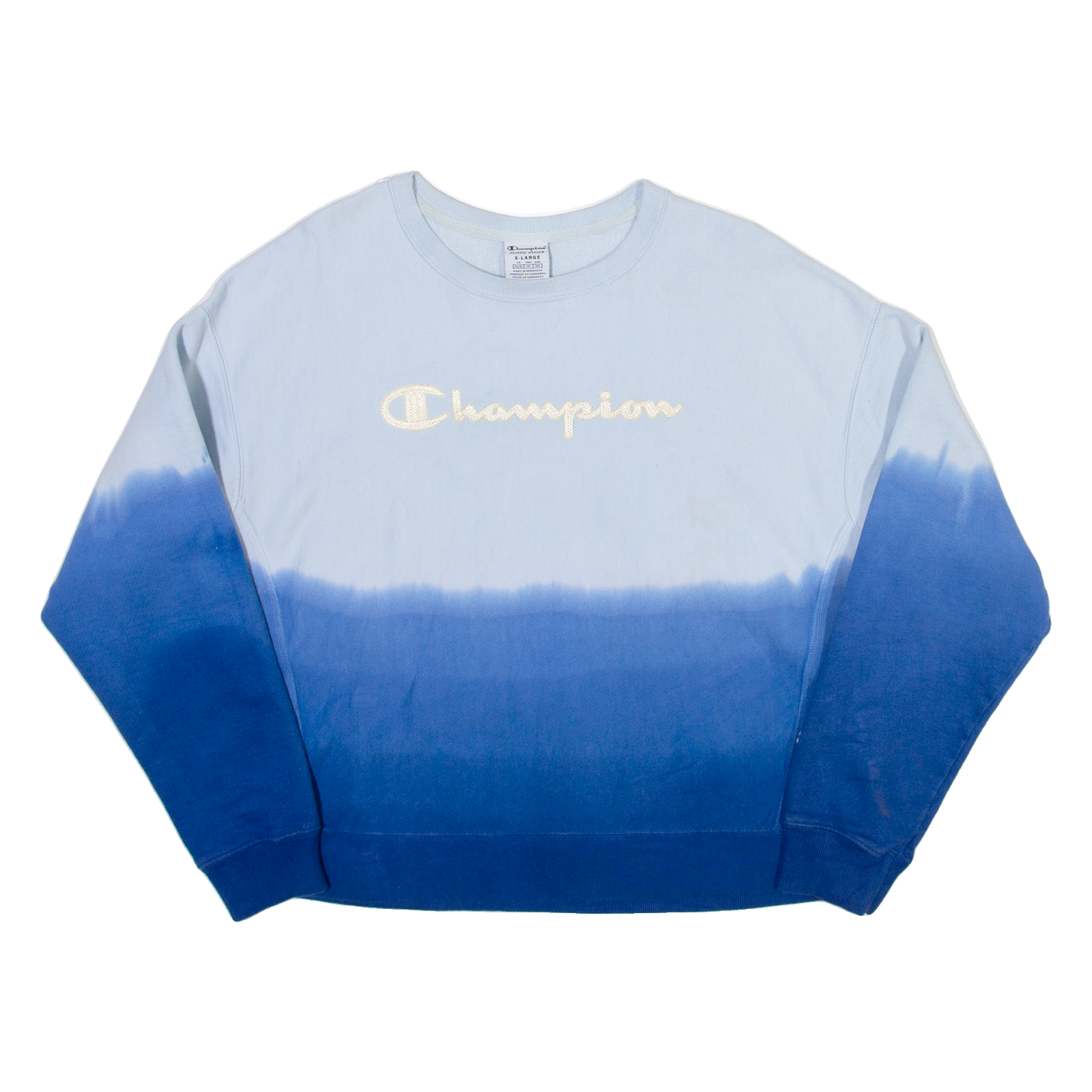 CHAMPION REVERSE WEAVE Womens Sweatshirt Blue XL Refurbished - N/A refurbished available on Cerqular