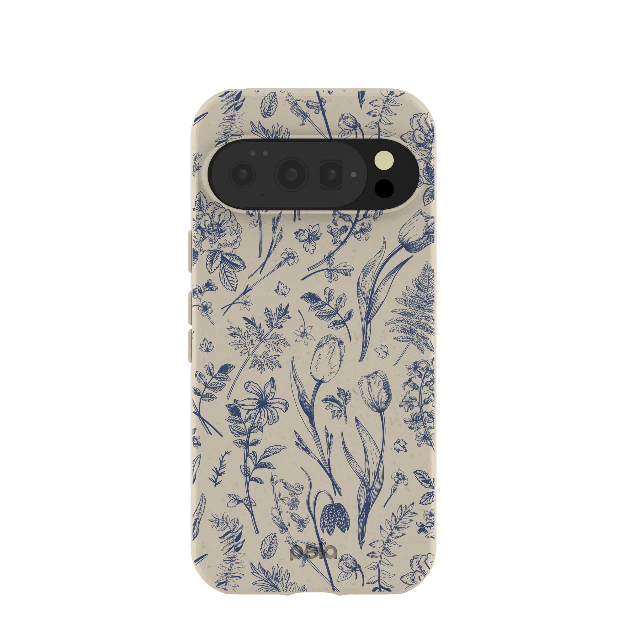Buy London Fog Indigo Bouquet Google Pixel 10/10 Pro Case Refurbished - $65.00 London Fog Indigo Bouquet Google Pixel 10/10 Pro Case Refurbished - Pela Case refurbished available on Cerqular