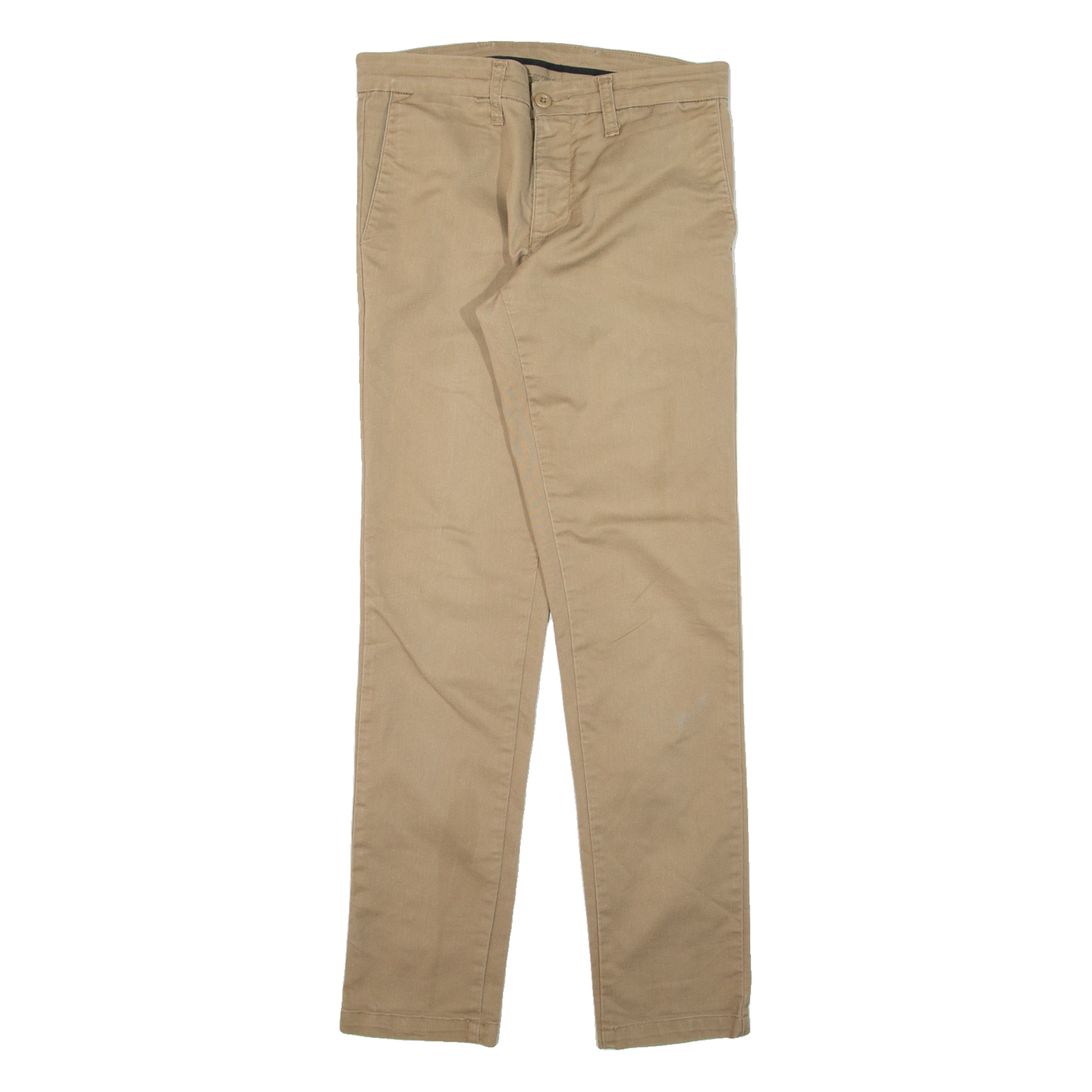 CARHARTT Mens Trousers Beige Slim Tapered W30 L32 Refurbished - N/A refurbished available on Cerqular