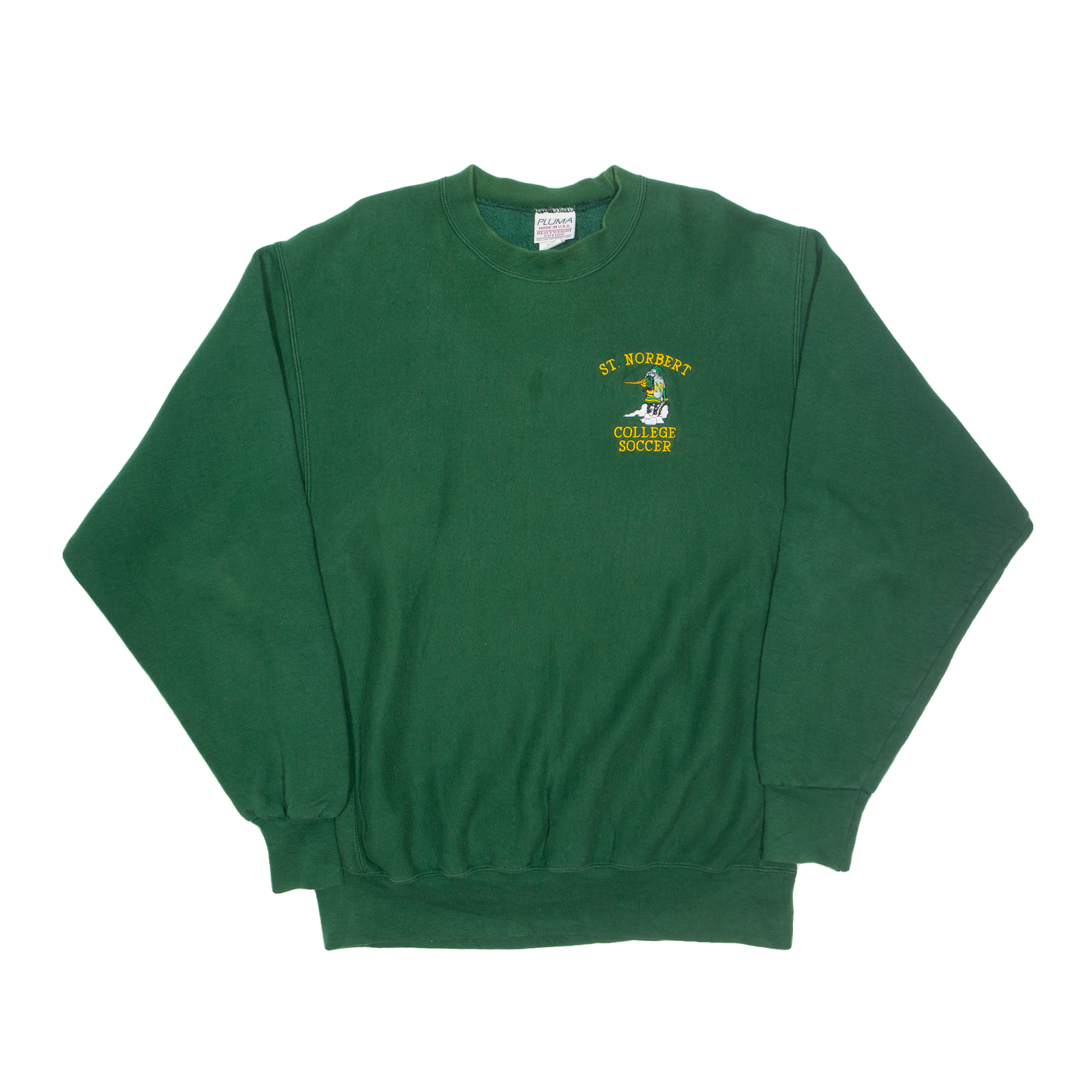 Buy PLUMA St Norbert College Soccer Mens Sweatshirt Green USA XL Refurbished - $27.29 PLUMA St Norbert College Soccer Mens Sweatshirt Green USA XL Refurbished - N/A refurbished available on Cerqular