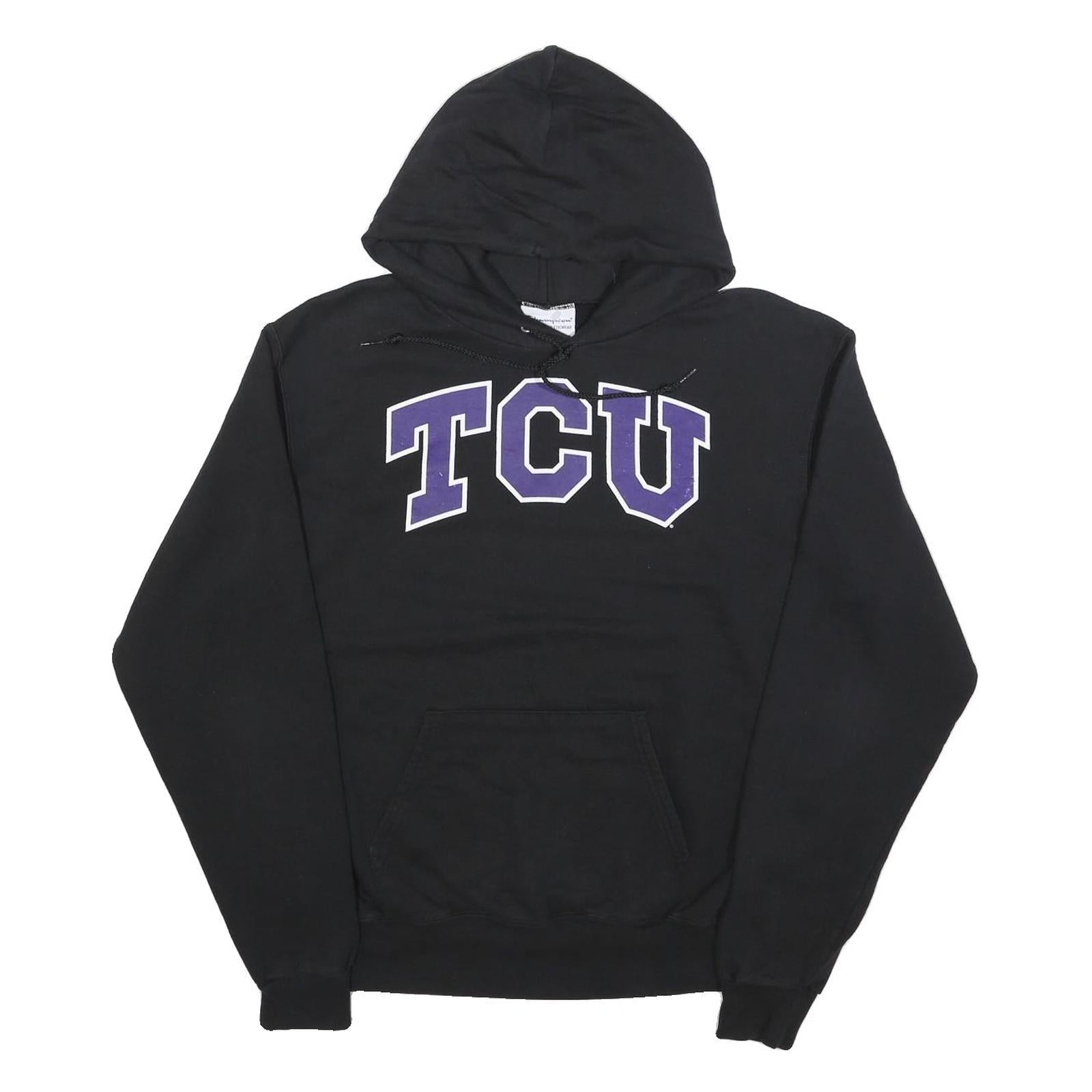 Buy CHAMPION Mens Black TCU Pullover Hoodie M Cotton Blend Casual Sweatshirt Refurbished - $33.79 CHAMPION Mens Black TCU Pullover Hoodie M Cotton Blend Casual Sweatshirt Refurbished - N/A refurbished available on Cerqular
