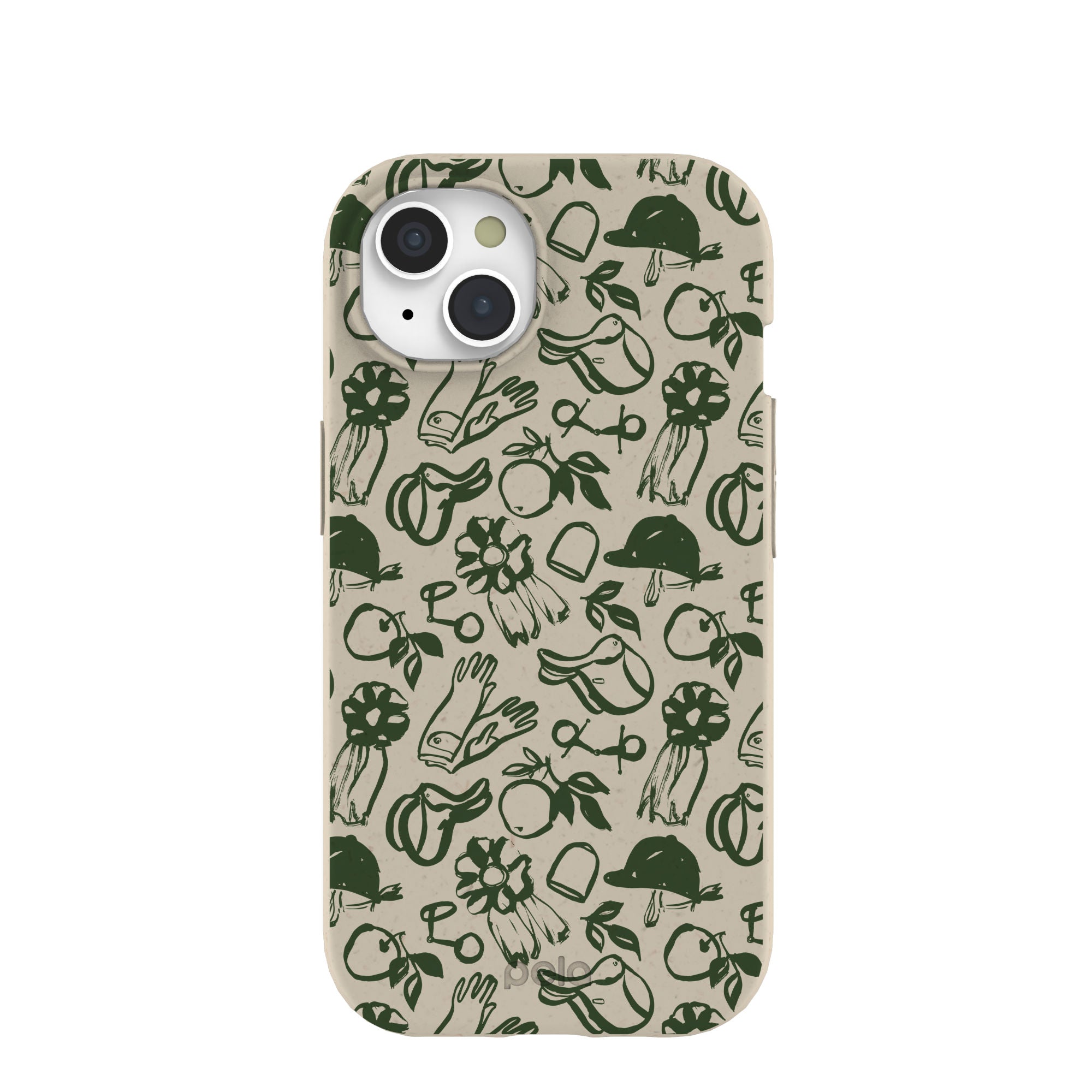 London Fog Equestrian iPhone 15 Case Refurbished - Pela Case refurbished available on Cerqular