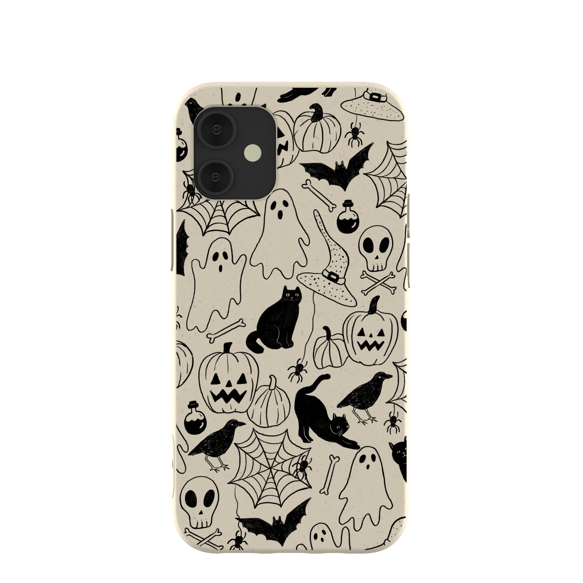 London Fog Sketchy Spirits iPhone 12 Mini Case Refurbished - Pela Case refurbished available on Cerqular
