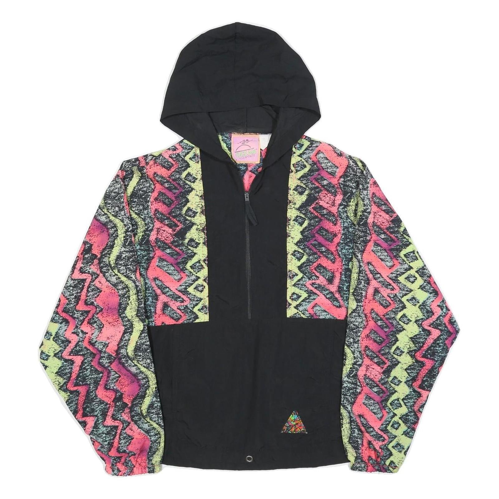 Buy OCEAN EQUIPMENT Womens Black & Neon Zip Hooded Nylon Jacket XL Vibrant Pattern Refurbished - $51.99 OCEAN EQUIPMENT Womens Black & Neon Zip Hooded Nylon Jacket XL Vibrant Pattern Refurbished - N/A refurbished available on Cerqular