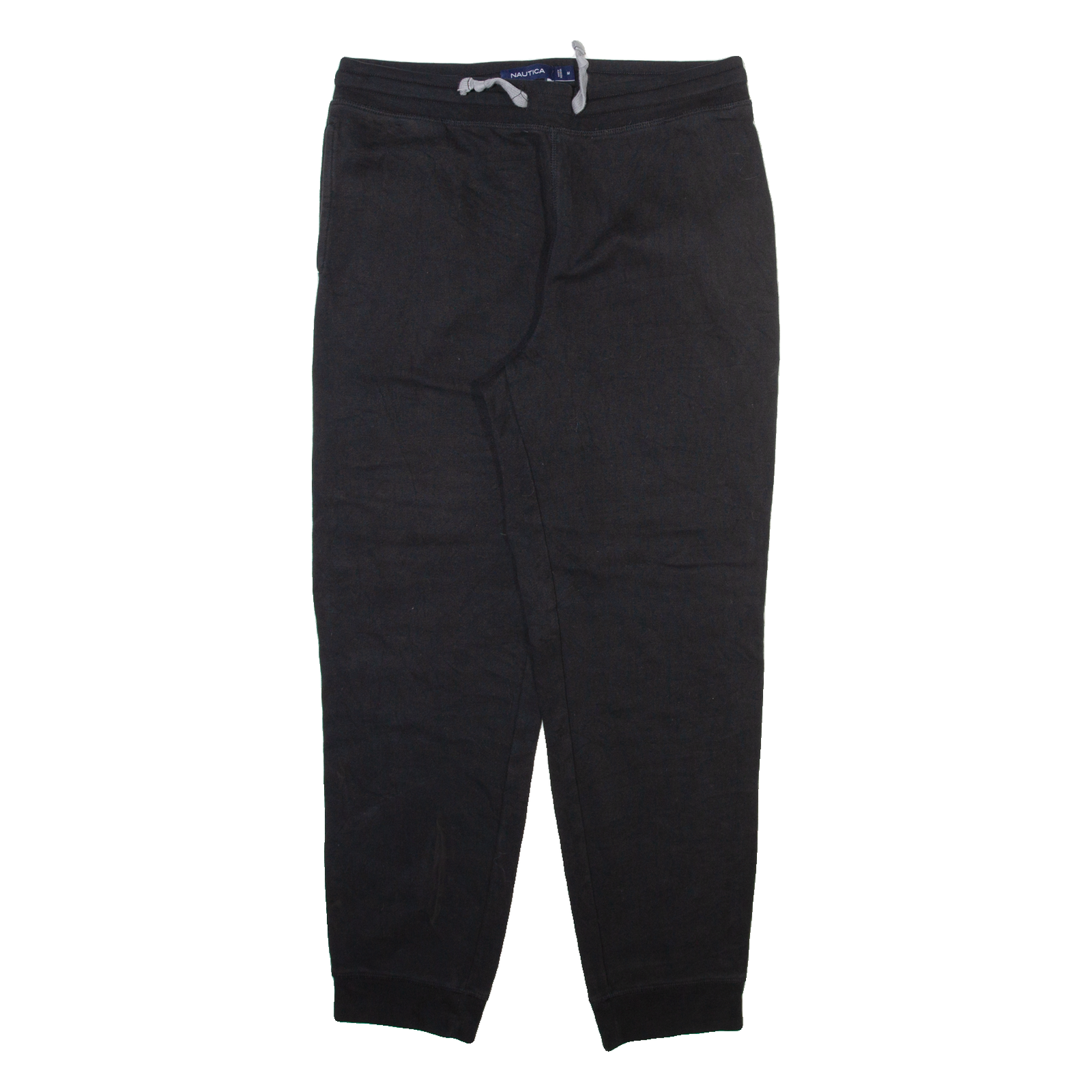 NAUTICA Mens Joggers Black Tapered M W31 L27 Refurbished - N/A refurbished available on Cerqular