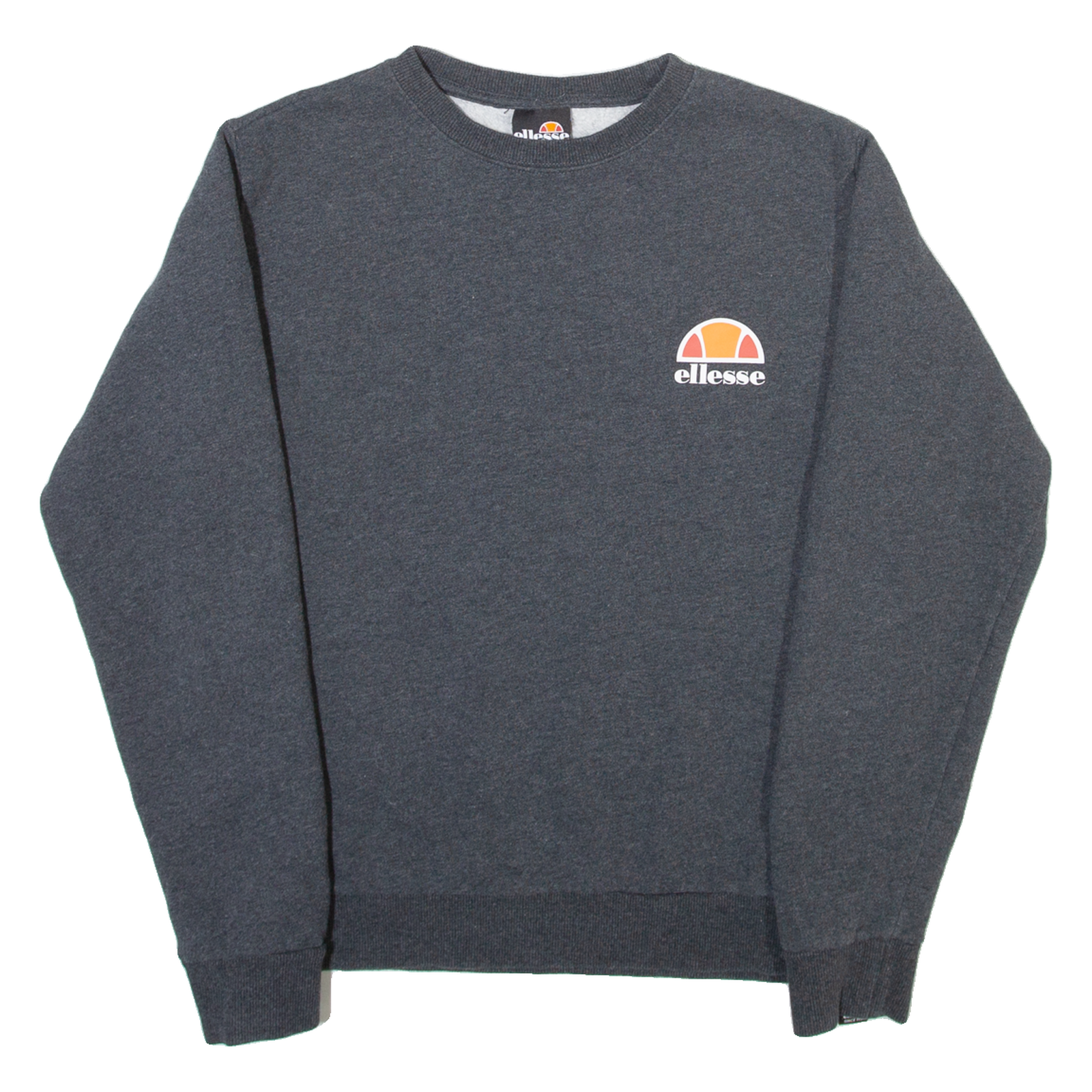 ELLESSE Womens Sweatshirt Grey UK 6 Refurbished - N/A refurbished available on Cerqular