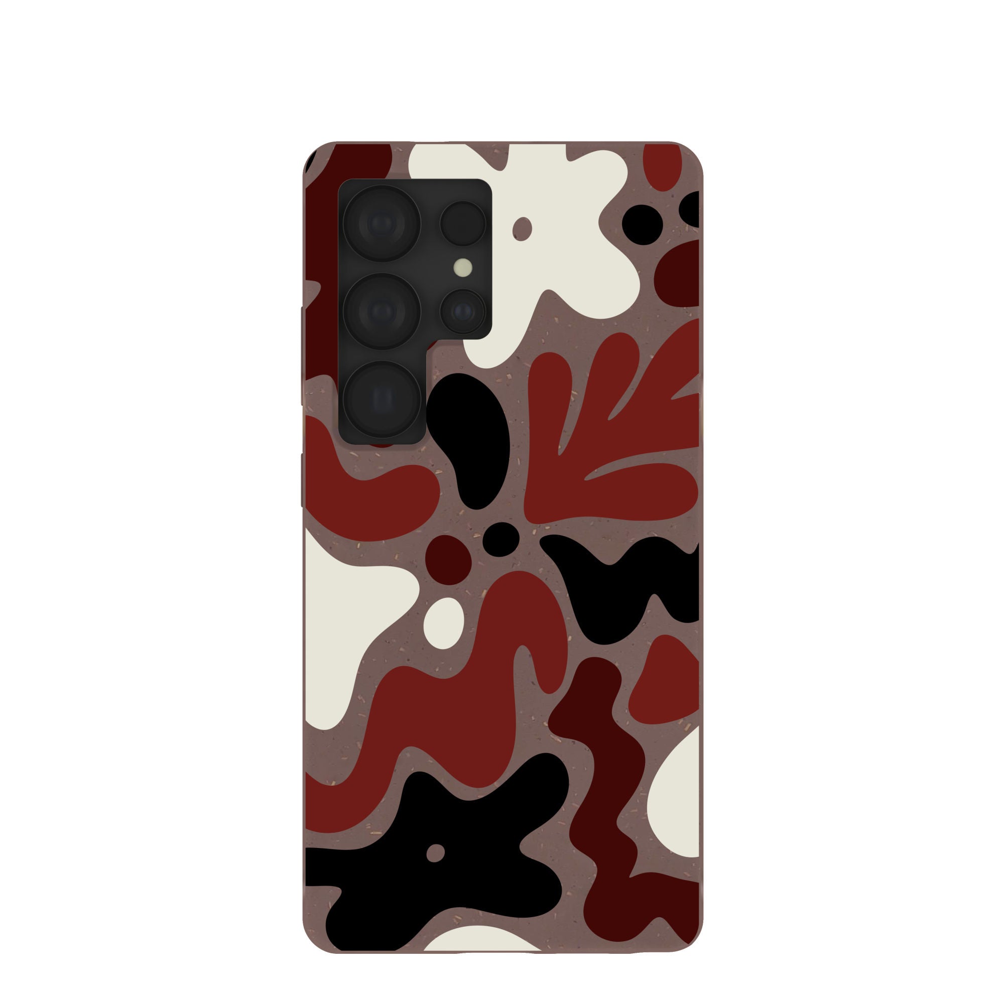 Chocolate Brown Earthy Curves Samsung Galaxy S25 Ultra Case Refurbished - Pela Case refurbished available on Cerqular