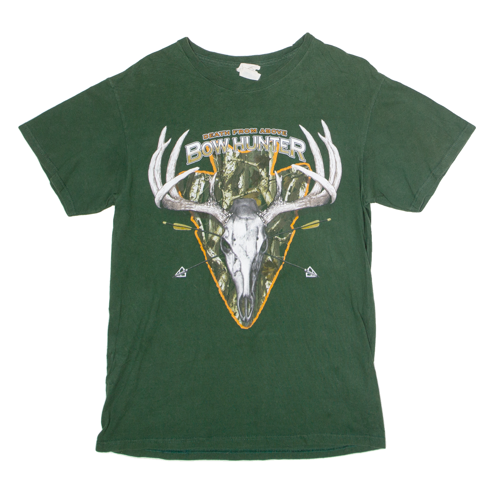 Buy DELTA PRO WEIGHT Death From Above Bow Hunter Mens T-Shirt Green USA Crew Neck M Refurbished - $15.59 DELTA PRO WEIGHT Death From Above Bow Hunter Mens T-Shirt Green USA Crew Neck M Refurbished - N/A refurbished available on Cerqular