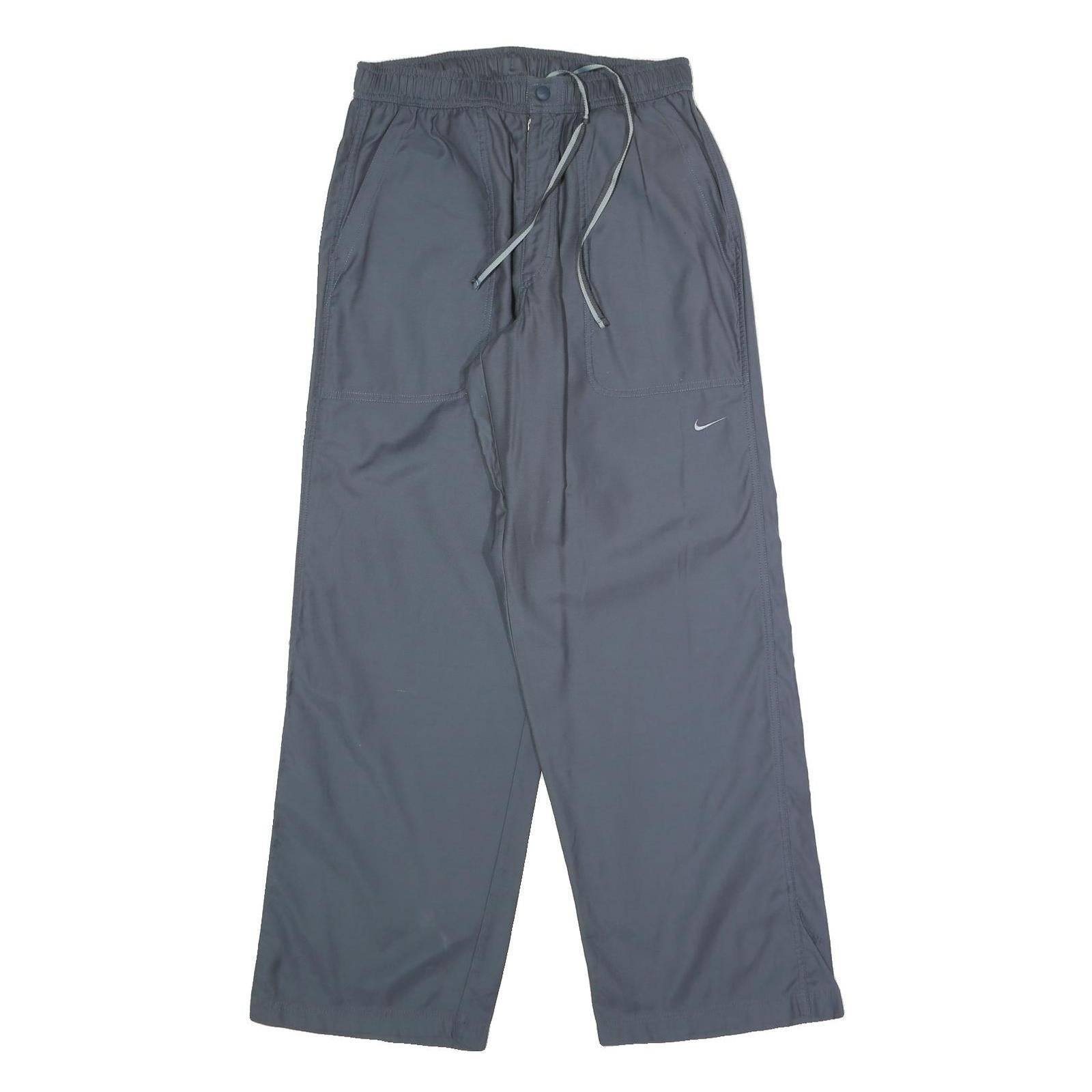 NIKE Mens Relaxed Cotton Blend Black Trousers W28 L30 Casual Zip Pocket Refurbished - N/A refurbished available on Cerqular