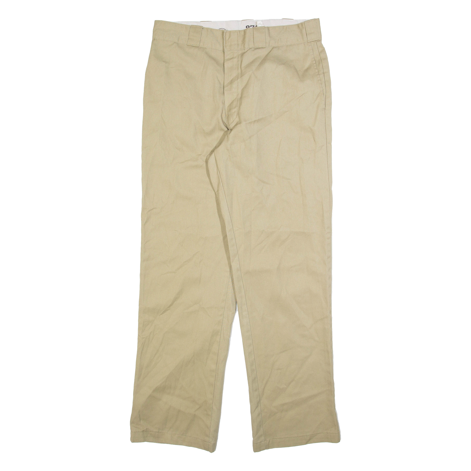 DICKIES 874 Workwear Mens Trousers Beige Regular Straight W33 L32 Refurbished - N/A refurbished available on Cerqular