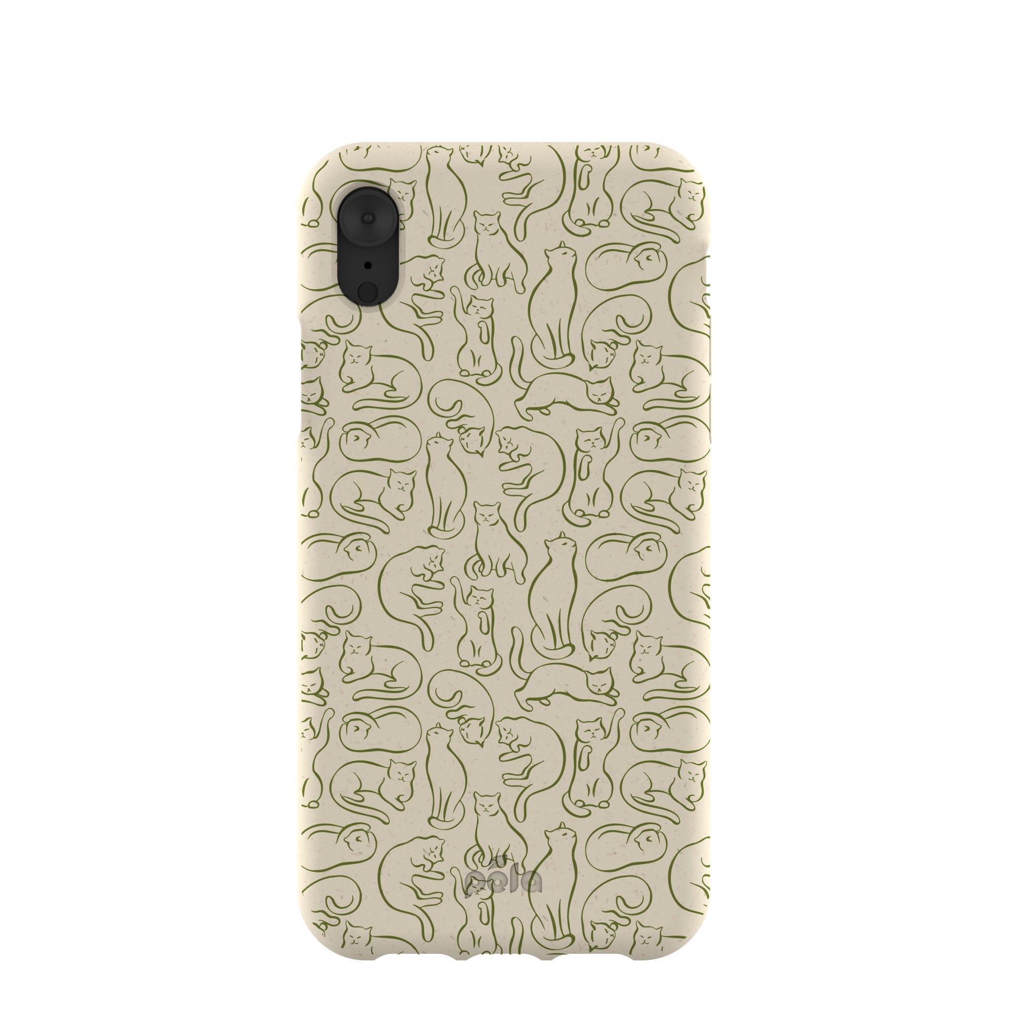 London Fog Say Meow iPhone XR Case Refurbished - Pela Case refurbished available on Cerqular