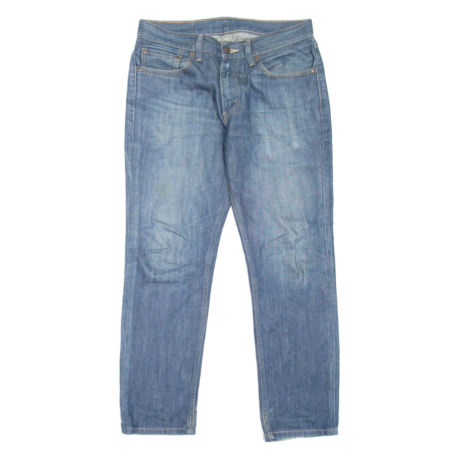 LEVI'S 511 Jeans Mens Blue Slim Straight Stone Wash W32 L30 Refurbished - N/A refurbished available on Cerqular