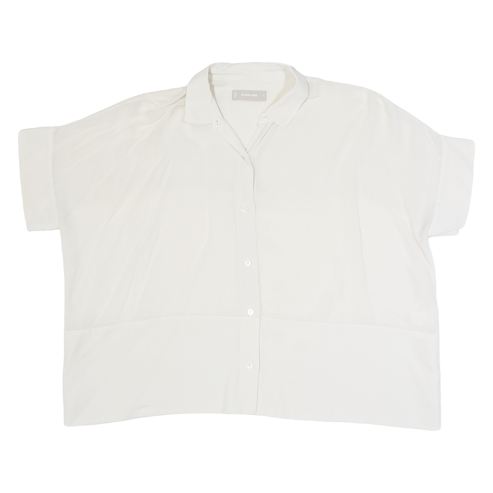 Womens Blouse Beige Button Neck L Refurbished - N/A refurbished available on Cerqular