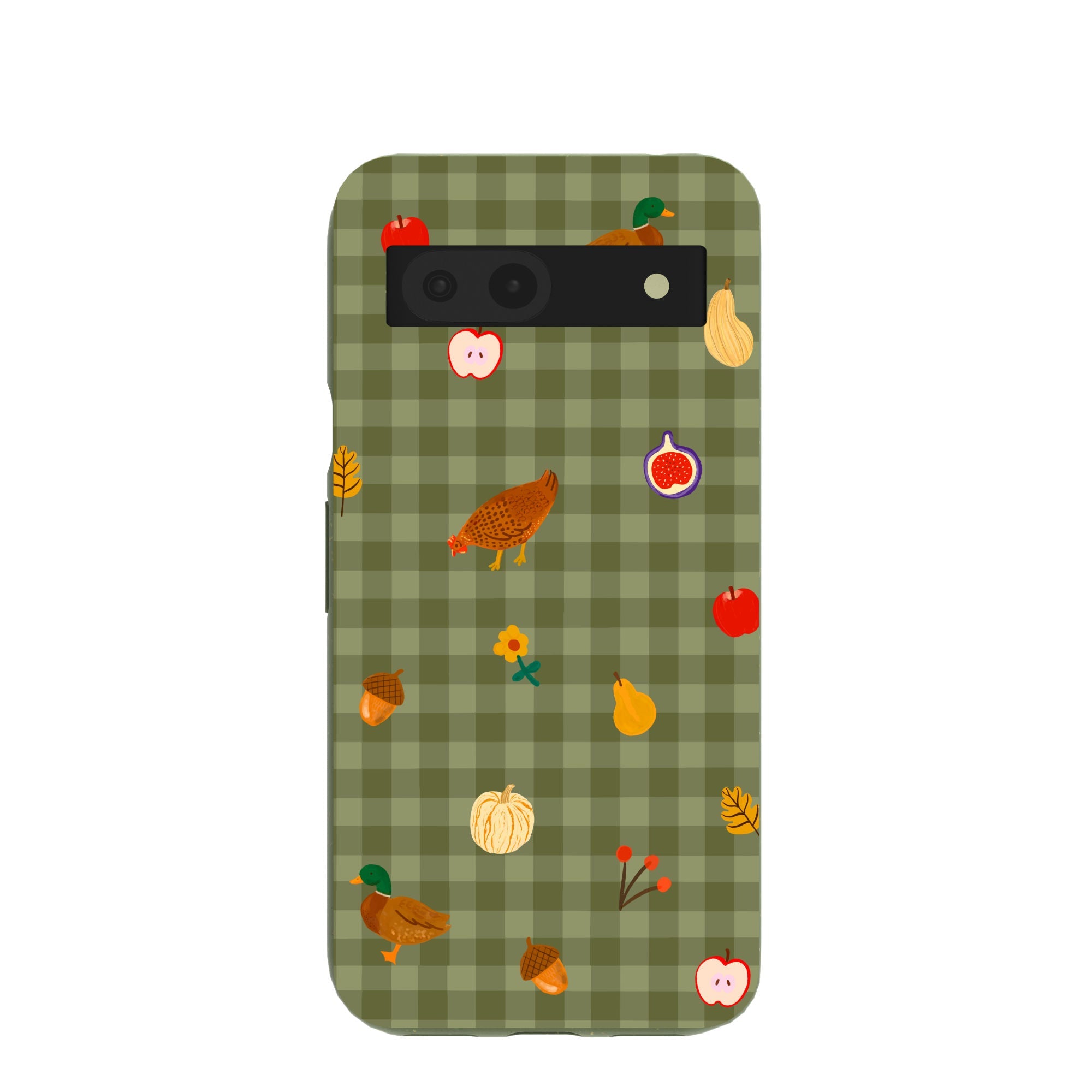 Forest Floor Harvest Folk Google Pixel 8a Case Refurbished - Pela Case refurbished available on Cerqular