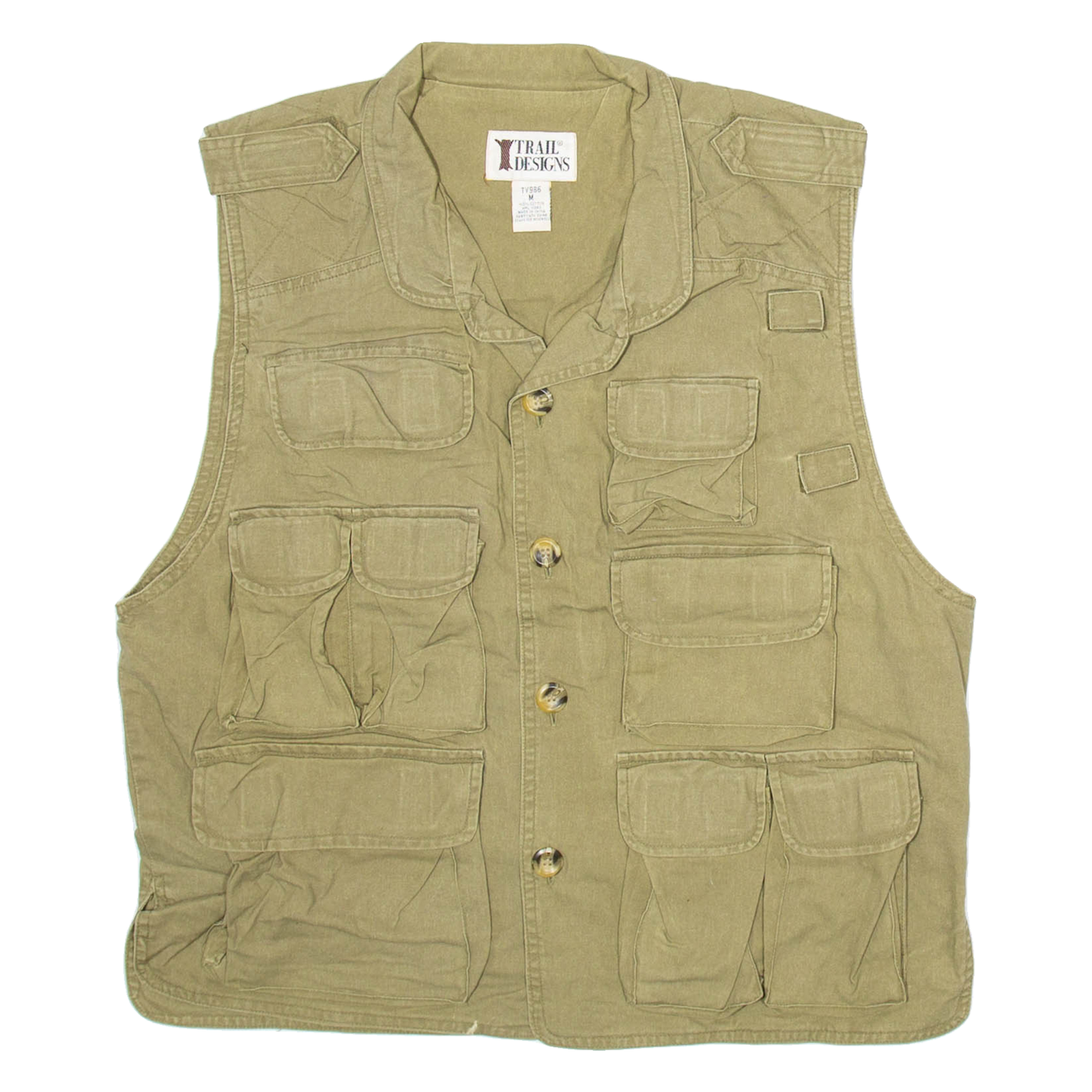 TRAIL DESIGNS Utility Mens Gilet Green M Refurbished - N/A refurbished available on Cerqular