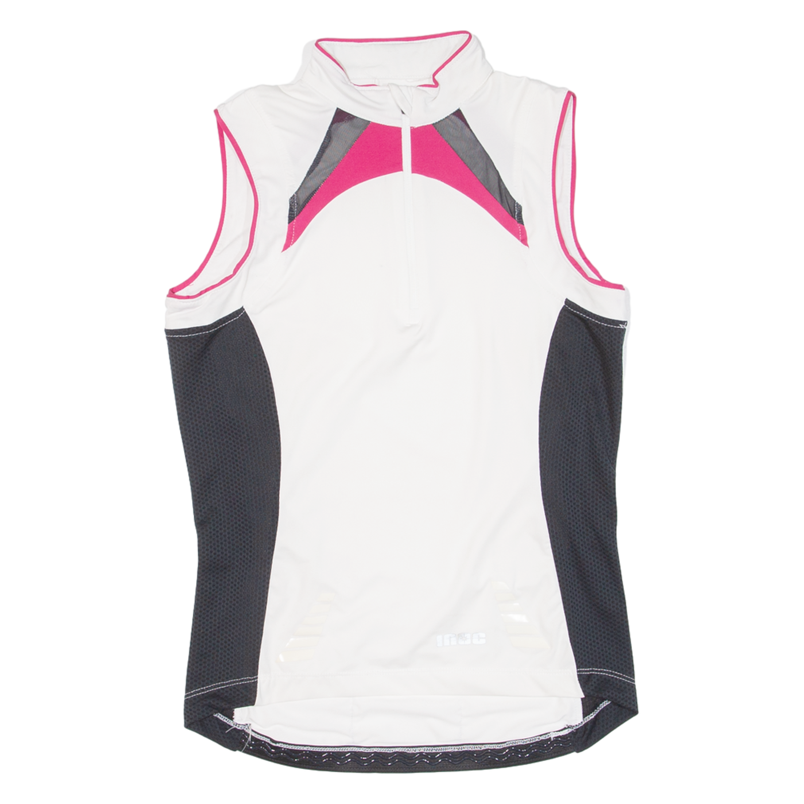 Cycling Womens Jersey Pink Sleeveless 1/2 Zip M Refurbished - N/A refurbished available on Cerqular