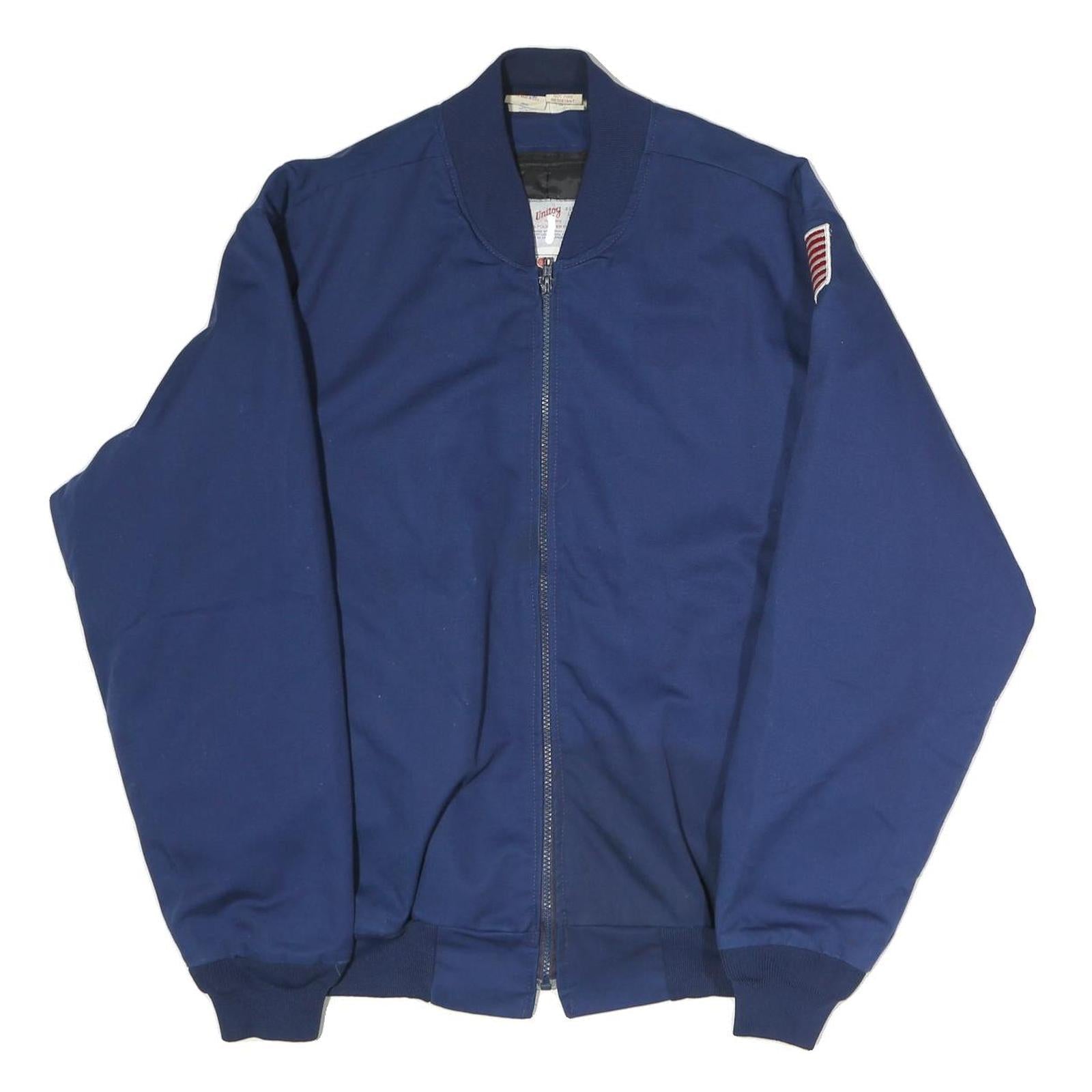 Buy UNITOG Mens Blue Cotton Bomber Jacket XL Zip Plain Casual Workwear Refurbished - $32.49 UNITOG Mens Blue Cotton Bomber Jacket XL Zip Plain Casual Workwear Refurbished - N/A refurbished available on Cerqular