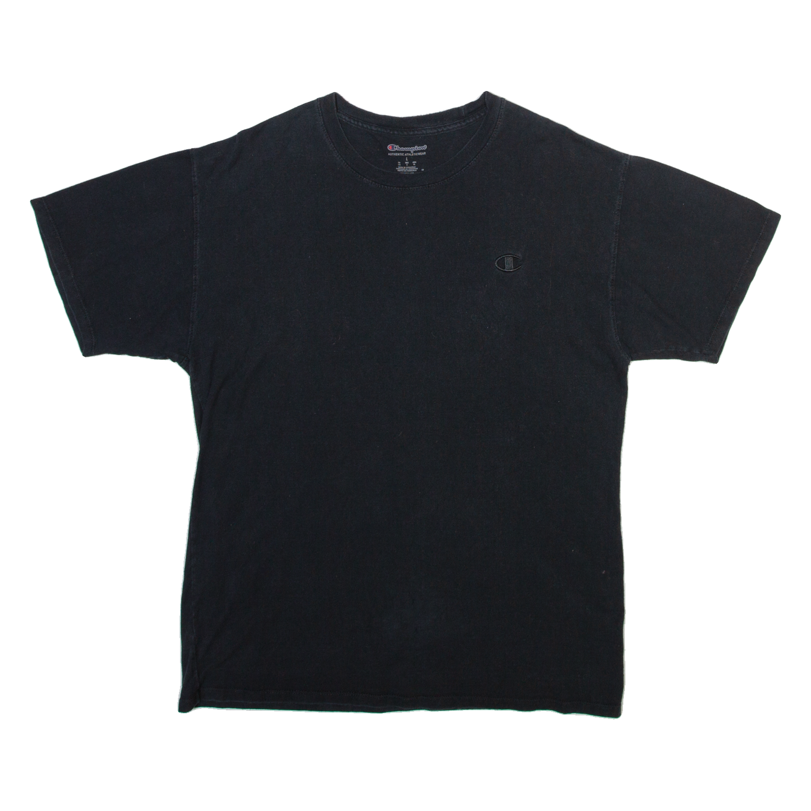 Buy CHAMPION Mens T-Shirt Black L Refurbished - $15.59 CHAMPION Mens T-Shirt Black L Refurbished - N/A refurbished available on Cerqular