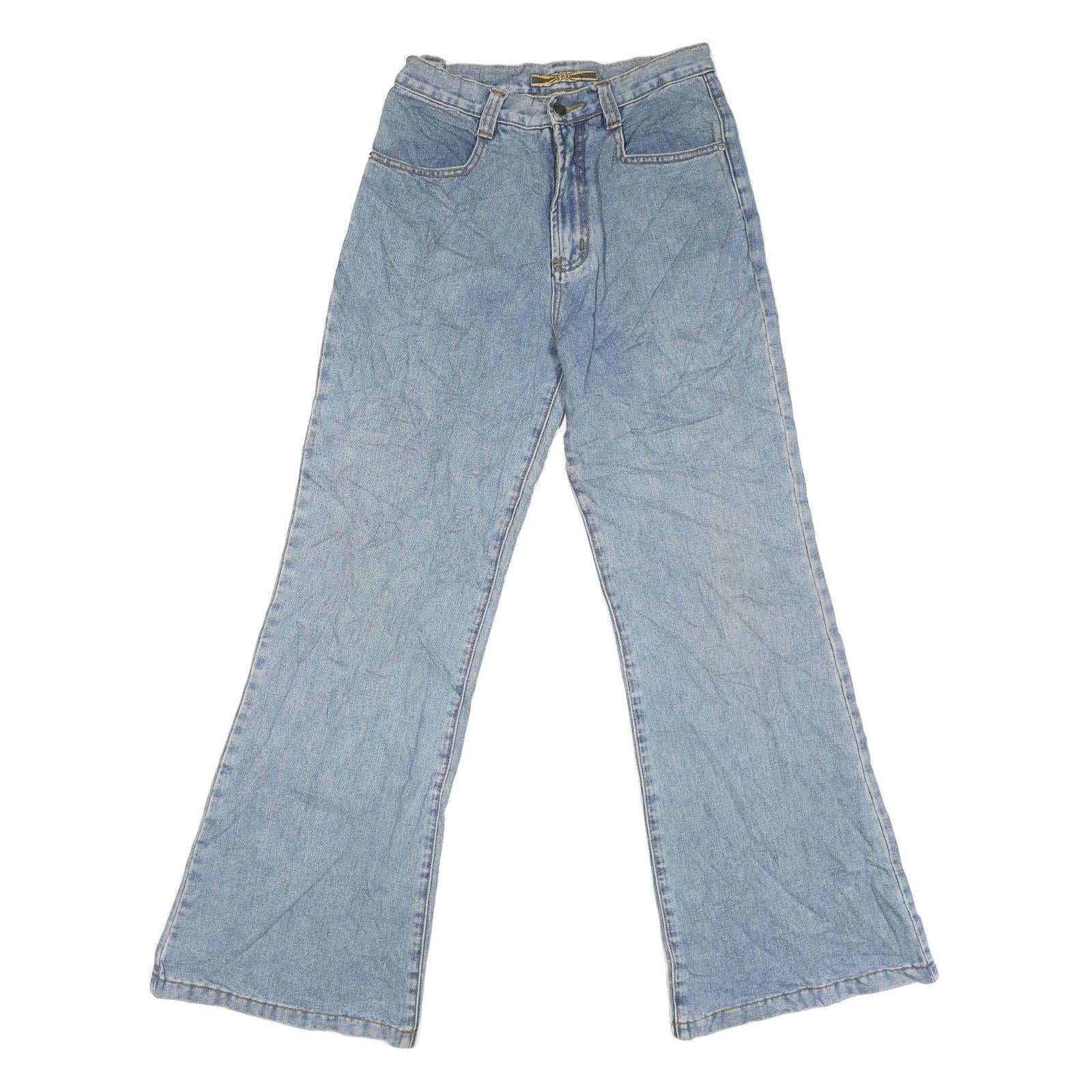 CBS Womens Relaxed Blue Jeans Denim Light W28 L31 Zip Pockets Refurbished - N/A refurbished available on Cerqular