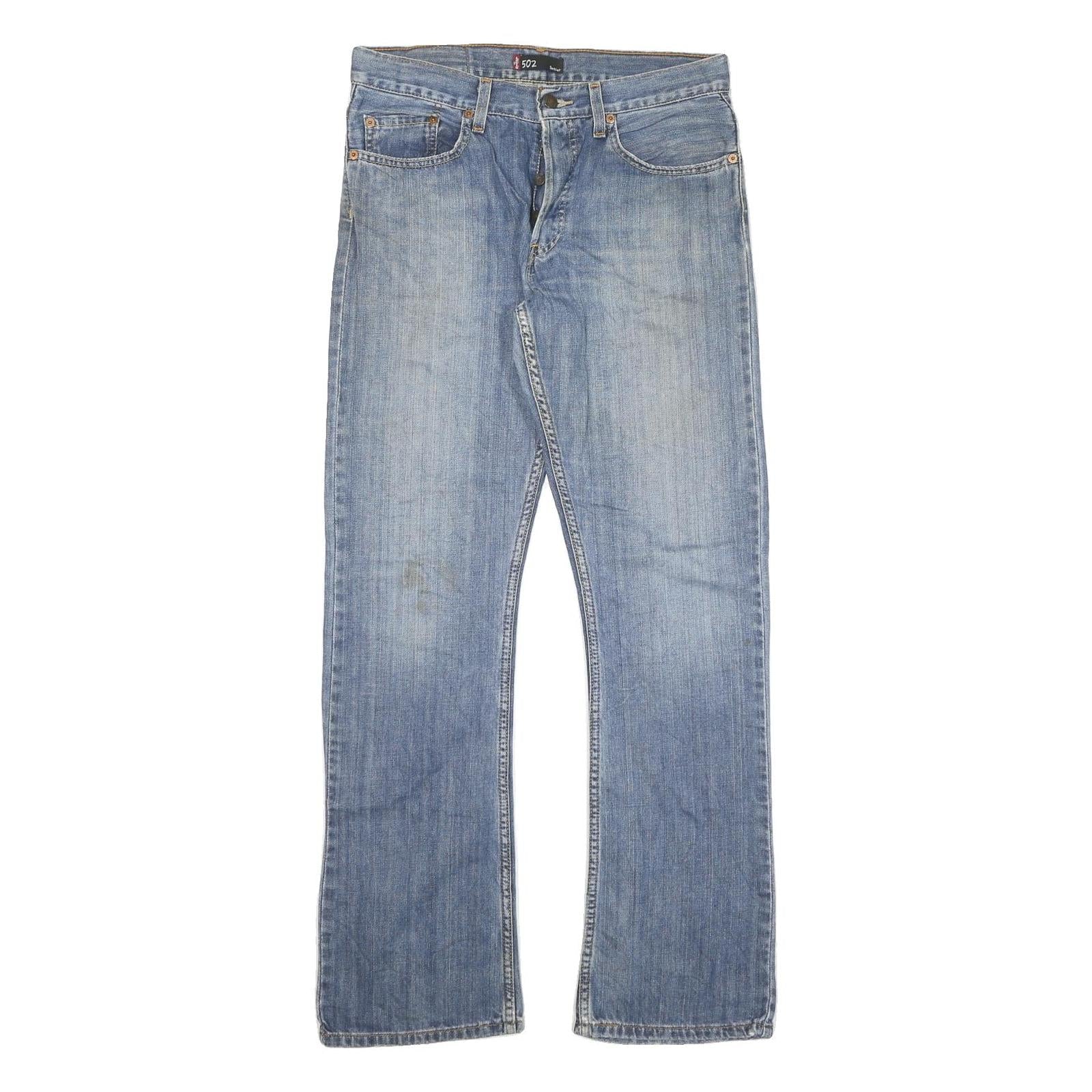 Buy LEVI'S 502 Mens Jeans Blue Regular Straight Denim Medium W30 L32 Classic Cotton Refurbished - $31.19 LEVI'S 502 Mens Jeans Blue Regular Straight Denim Medium W30 L32 Classic Cotton Refurbished - N/A refurbished available on Cerqular