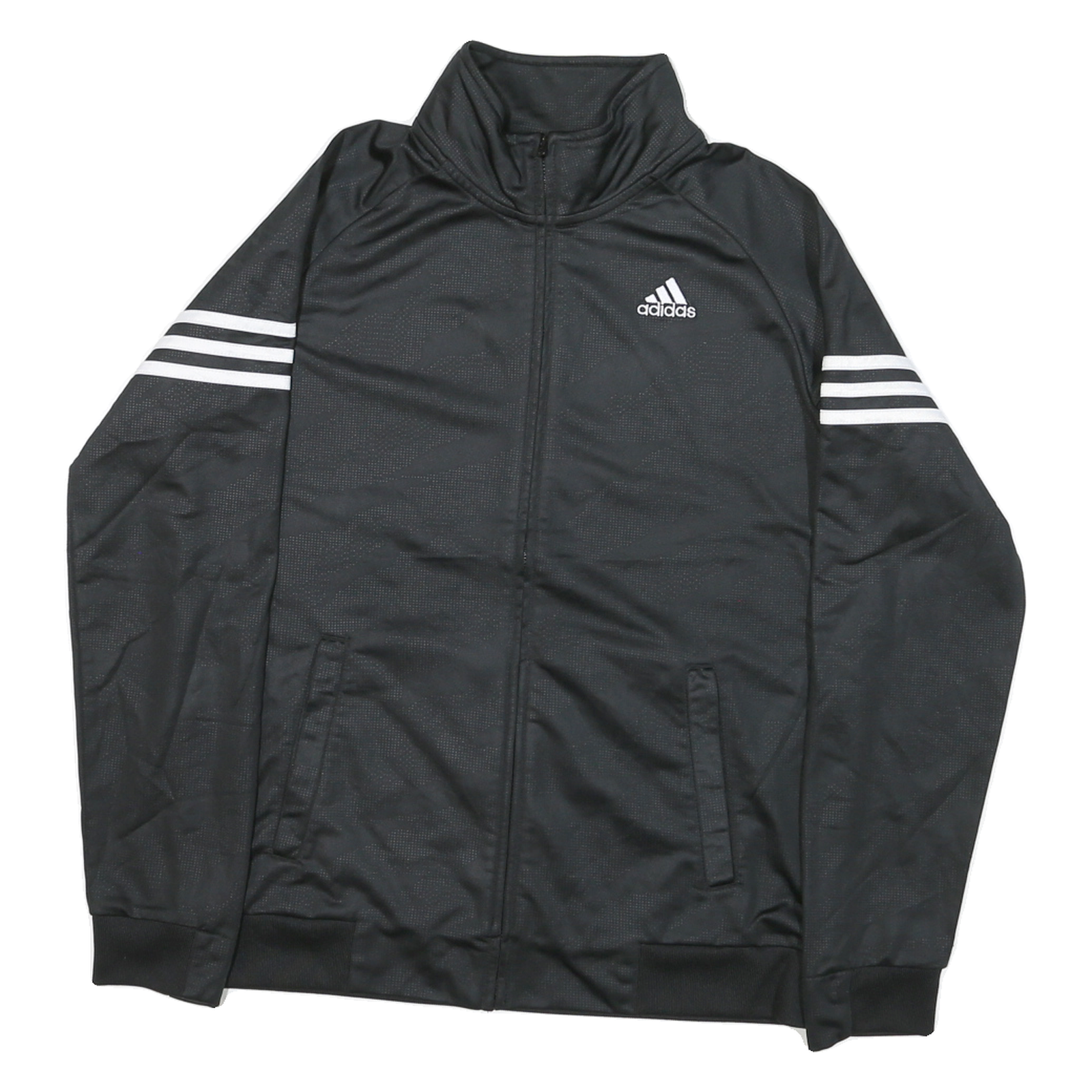Buy ADIDAS Womens Black Zip Up Athletic Jacket XL Polyester Blend Plain Lightweight Refurbished - $45.49 ADIDAS Womens Black Zip Up Athletic Jacket XL Polyester Blend Plain Lightweight Refurbished - N/A refurbished available on Cerqular