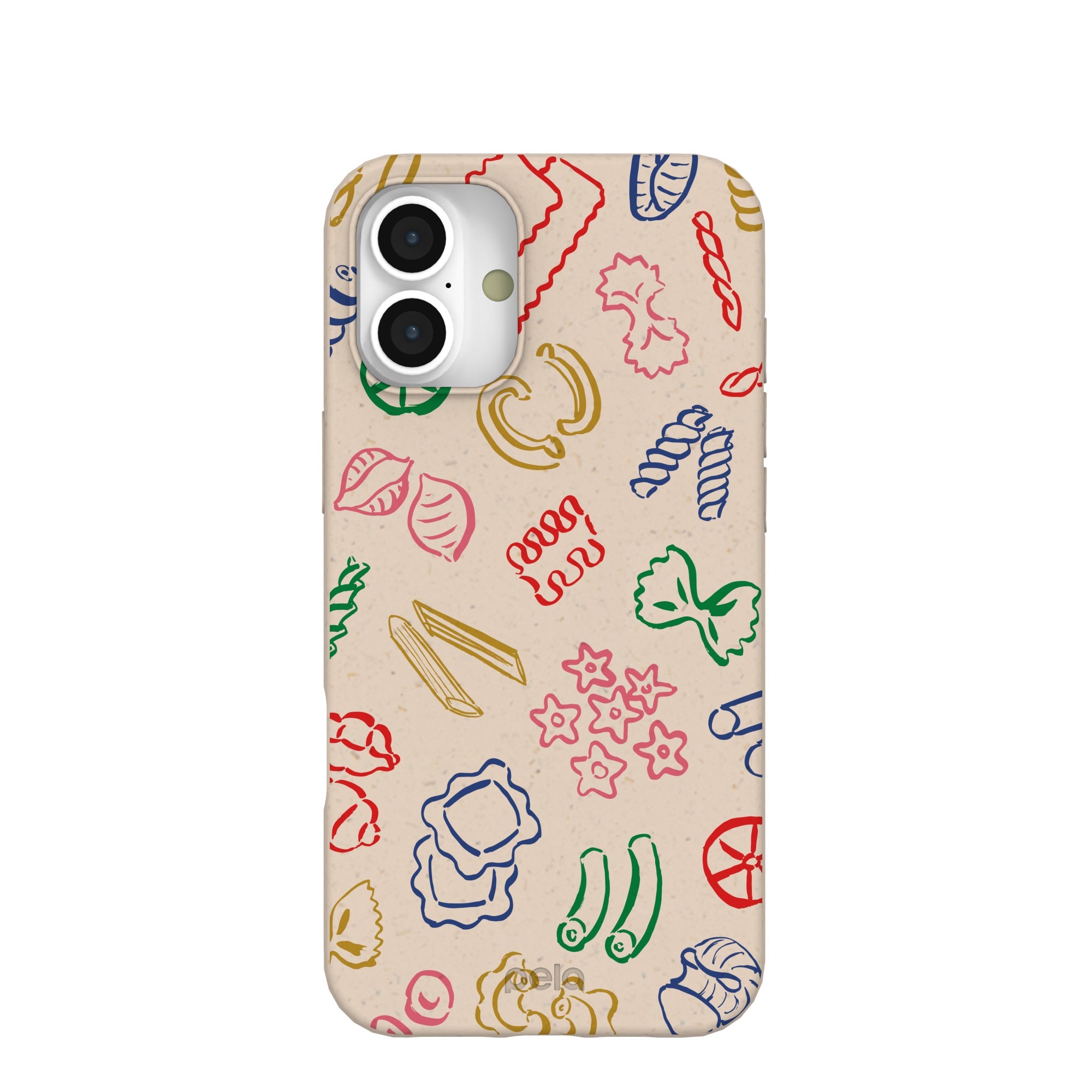 Seashell Carbs iPhone 16 Plus Case Refurbished - Pela Case refurbished available on Cerqular