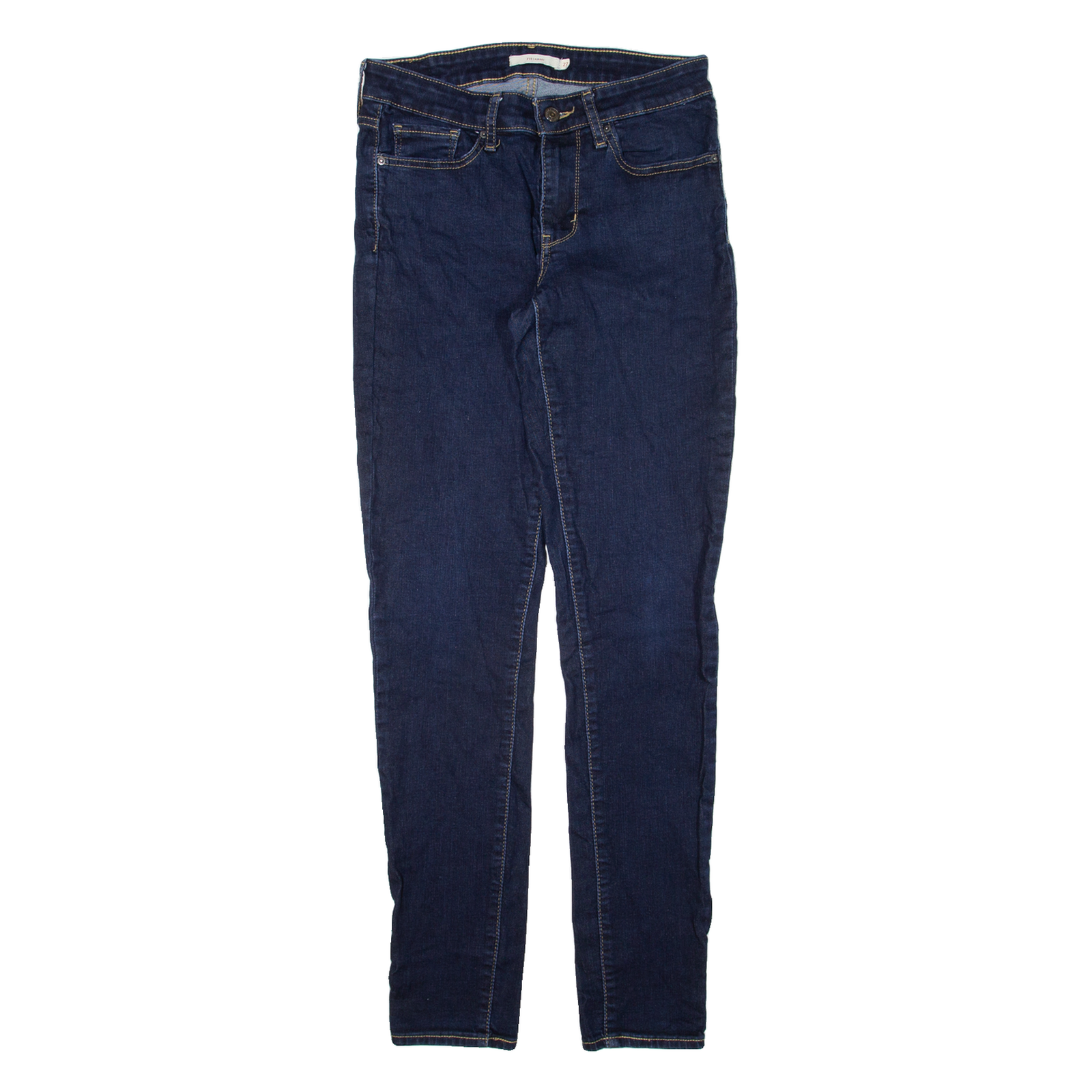 LEVI'S 711 BIG E Womens Jeans Blue Slim Skinny W27 L32 Refurbished - N/A refurbished available on Cerqular