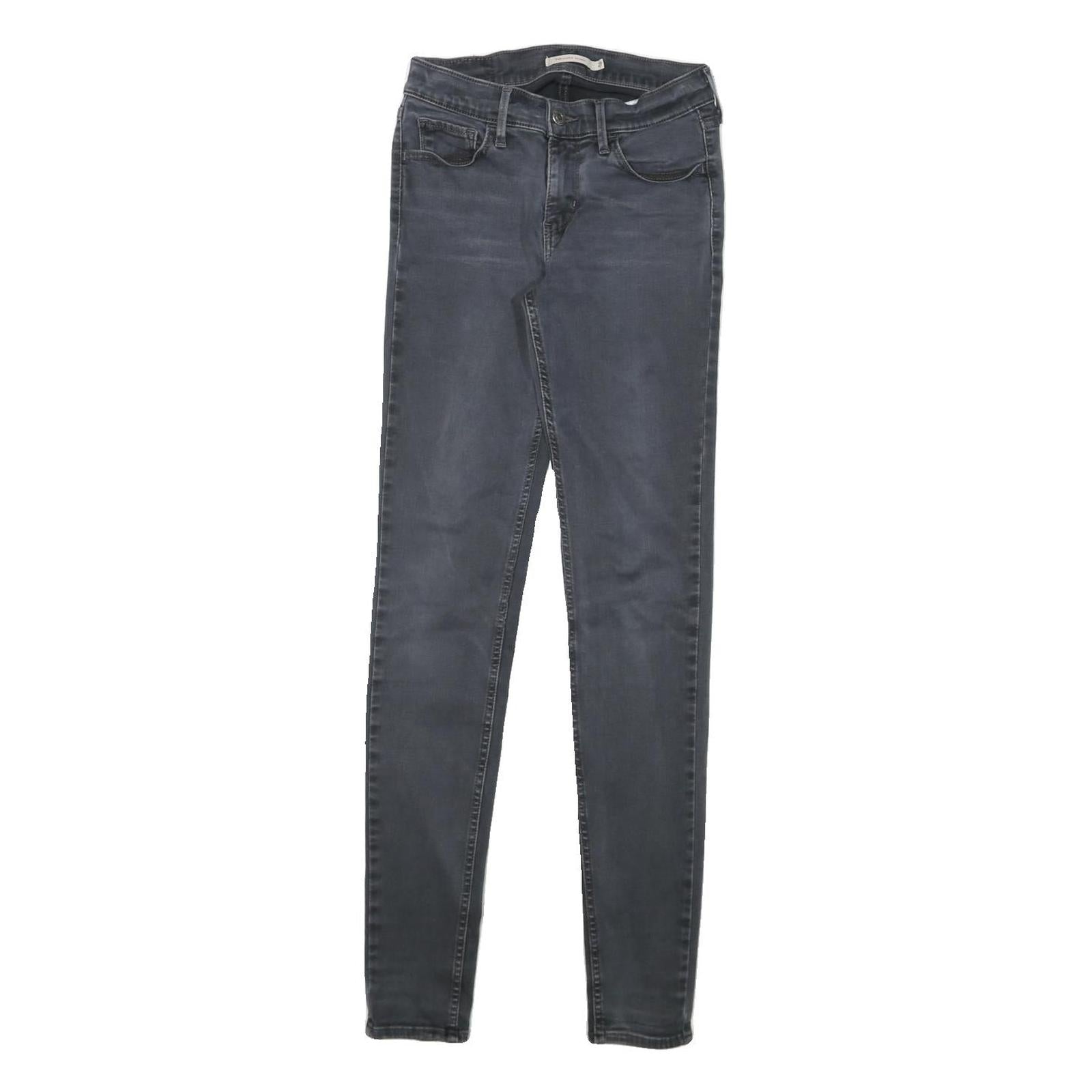LEVI'S Womens Jeans Dark Blue Slim Skinny Denim Woven Cotton Blend W24 L31 Refurbished - N/A refurbished available on Cerqular