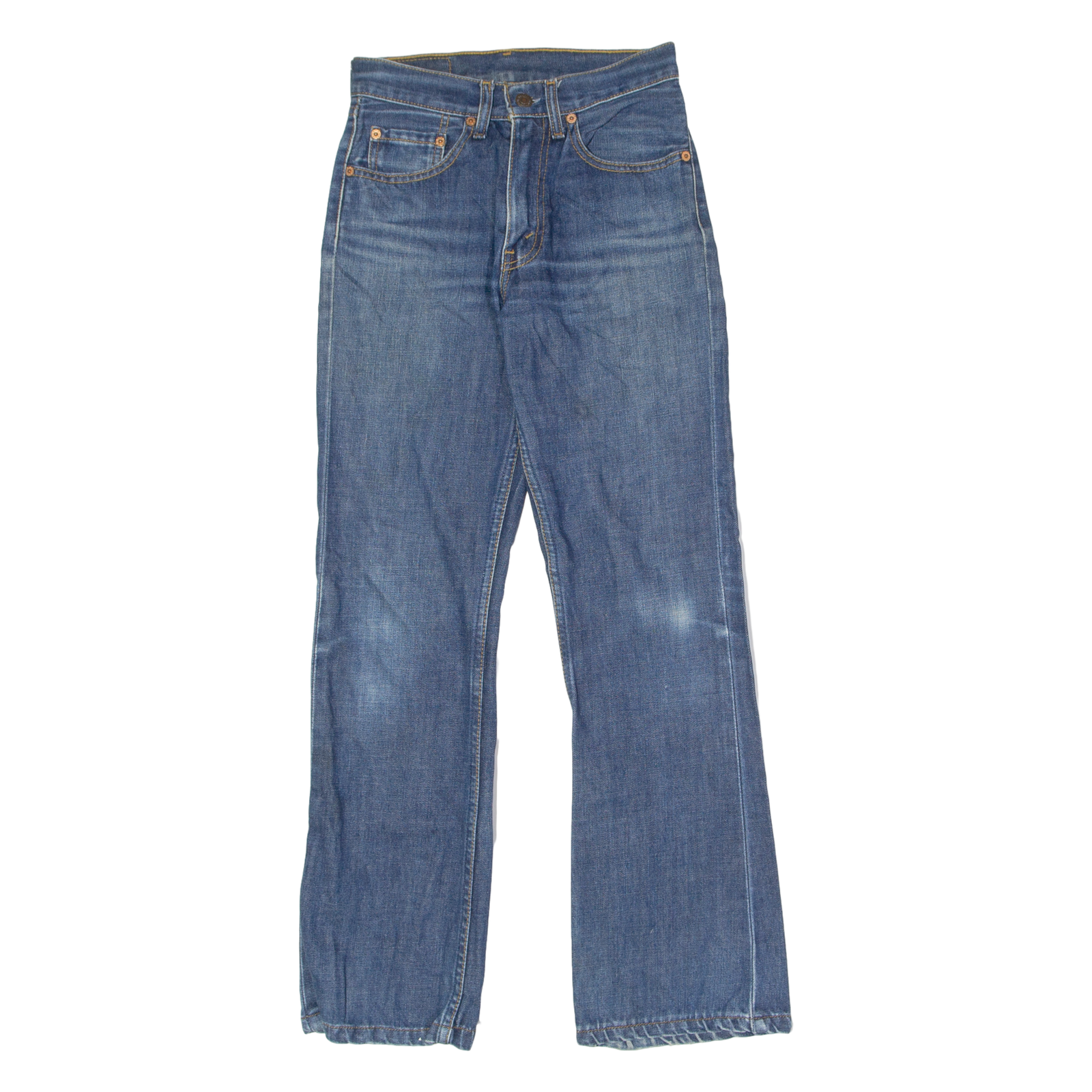 LEVI'S 550 Womens Jeans Blue Relaxed Straight Stone Wash W24 L29 Refurbished - N/A refurbished available on Cerqular