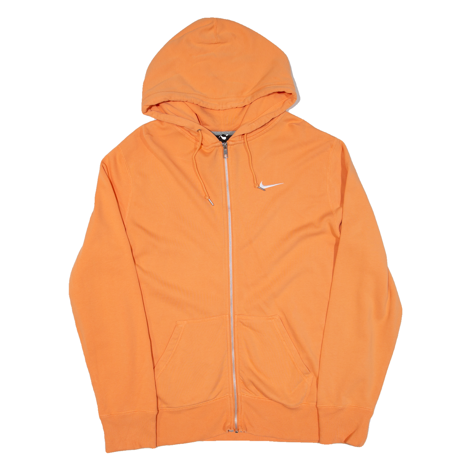 NIKE Womens Orange Hoodie Full Zip 2XL Refurbished - N/A refurbished available on Cerqular