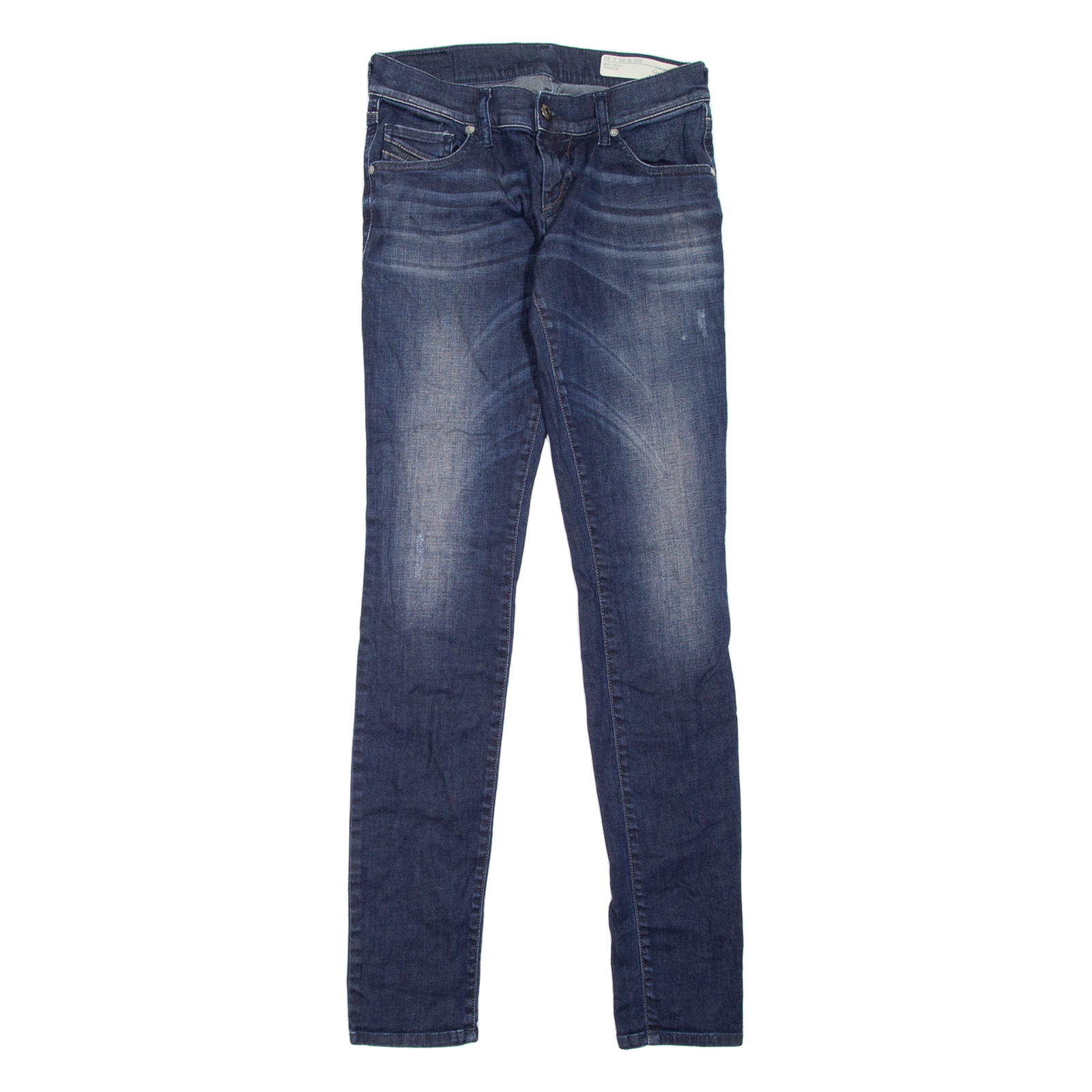 DIESEL Womens Jeans Blue Slim Skinny Stone Wash W26 L32 Refurbished - N/A refurbished available on Cerqular