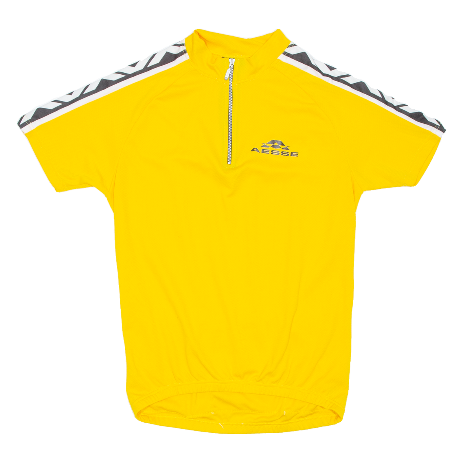 Cycling Mens Jersey Yellow 1/4 Zip S Refurbished - N/A refurbished available on Cerqular