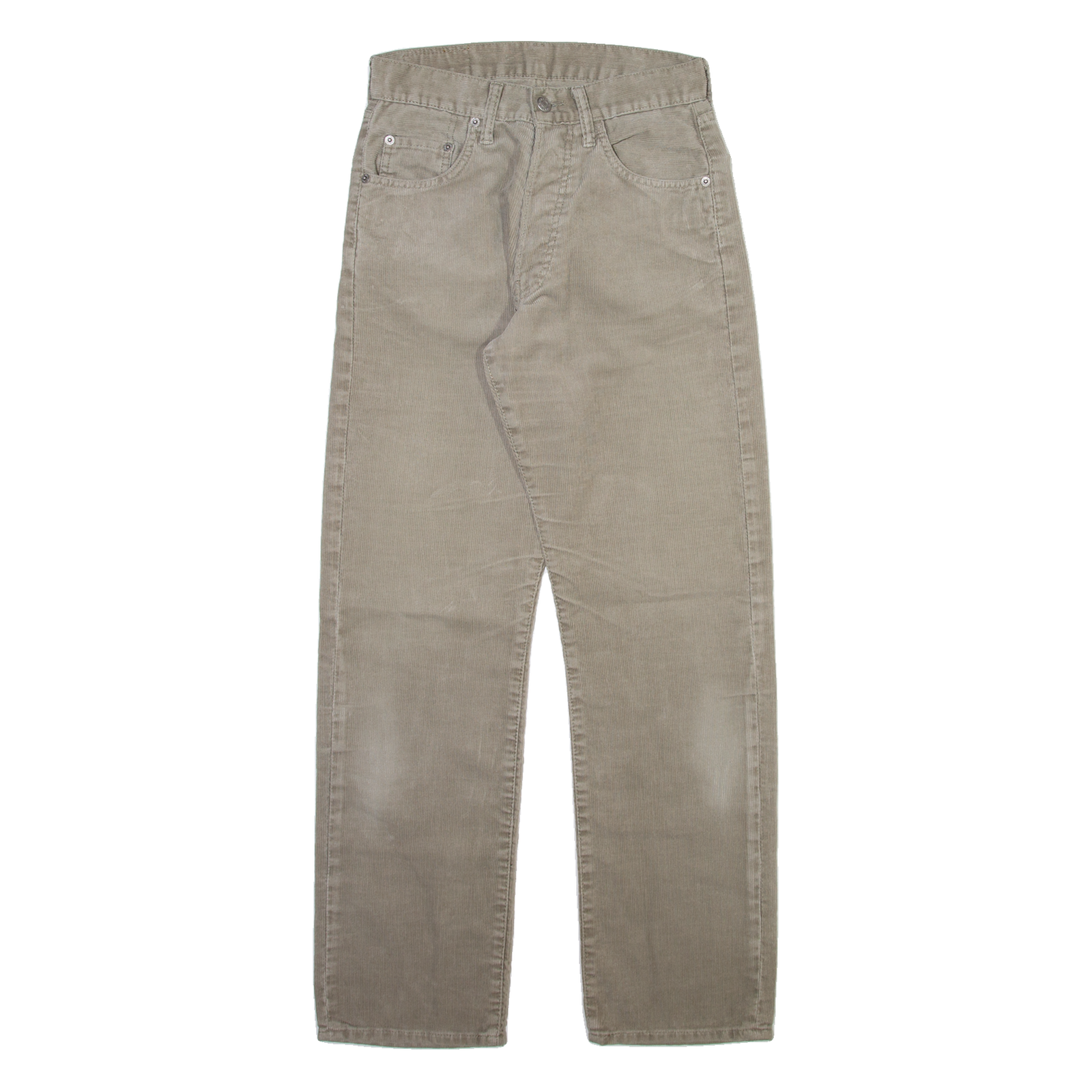 G-STAR Mens Corduroy Trousers Beige Regular Straight W26 L29 Refurbished - N/A refurbished available on Cerqular