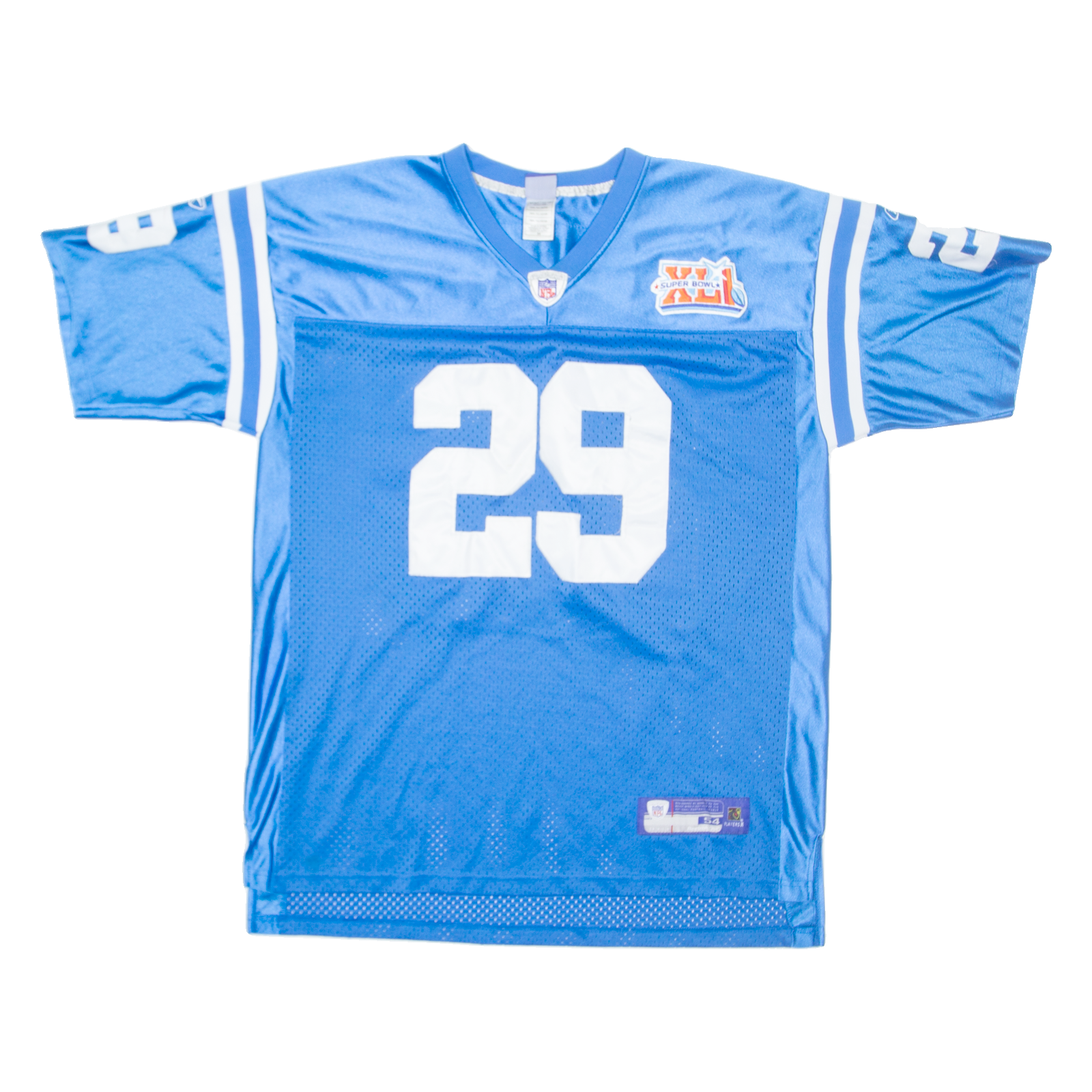 NFL Superbowl Mens Jersey Blue USA V-Neck 3XL Refurbished - N/A refurbished available on Cerqular