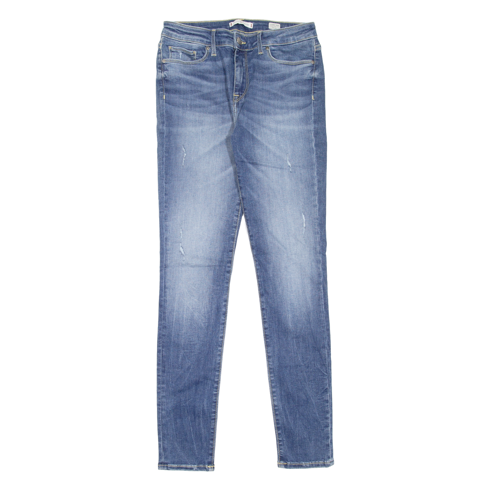 TOMMY HILFIGER Como Womens Jeans Blue Slim Jegging Stone Wash W26 L32 Refurbished - N/A refurbished available on Cerqular