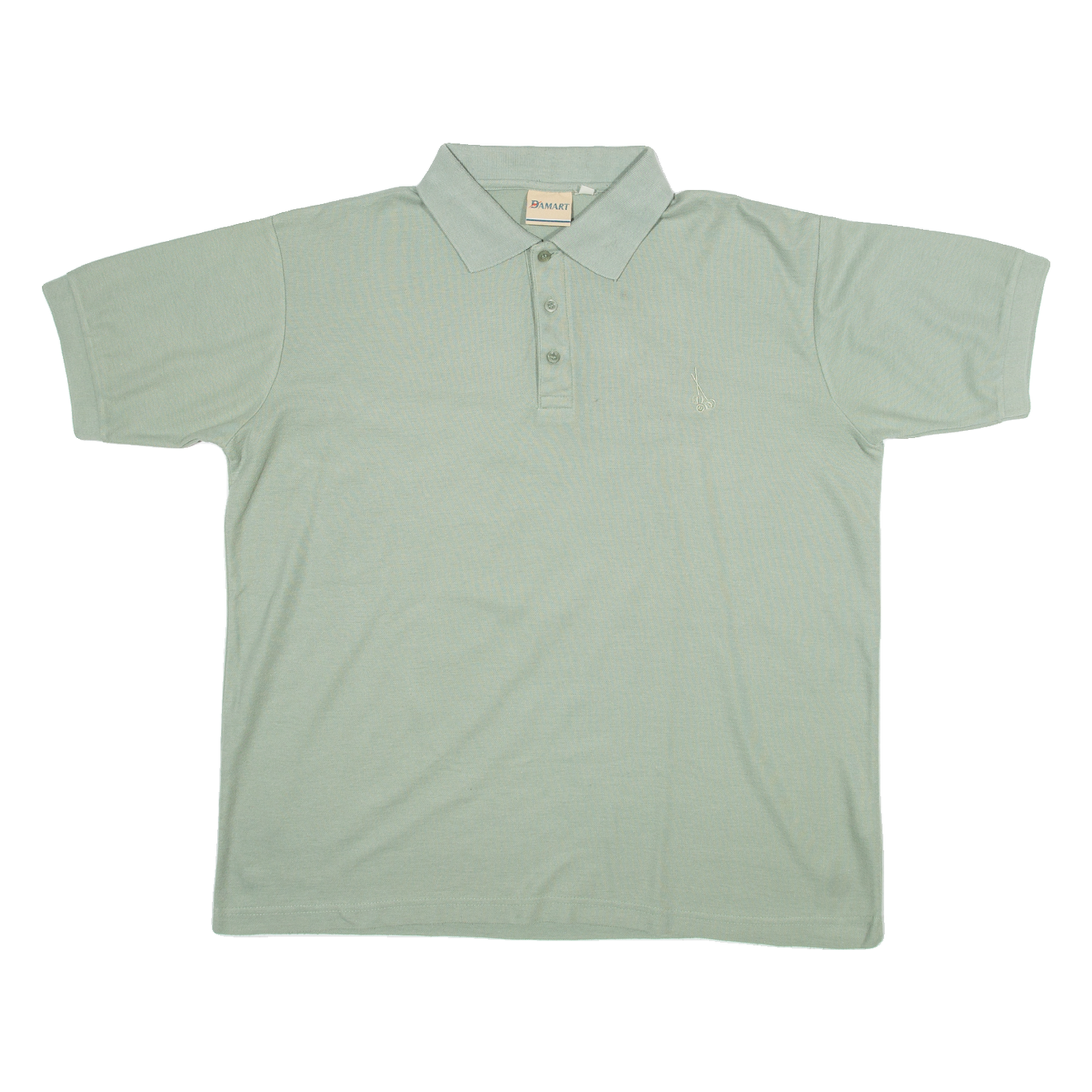 DAMART Mens Polo Shirt Green L Refurbished - N/A refurbished available on Cerqular