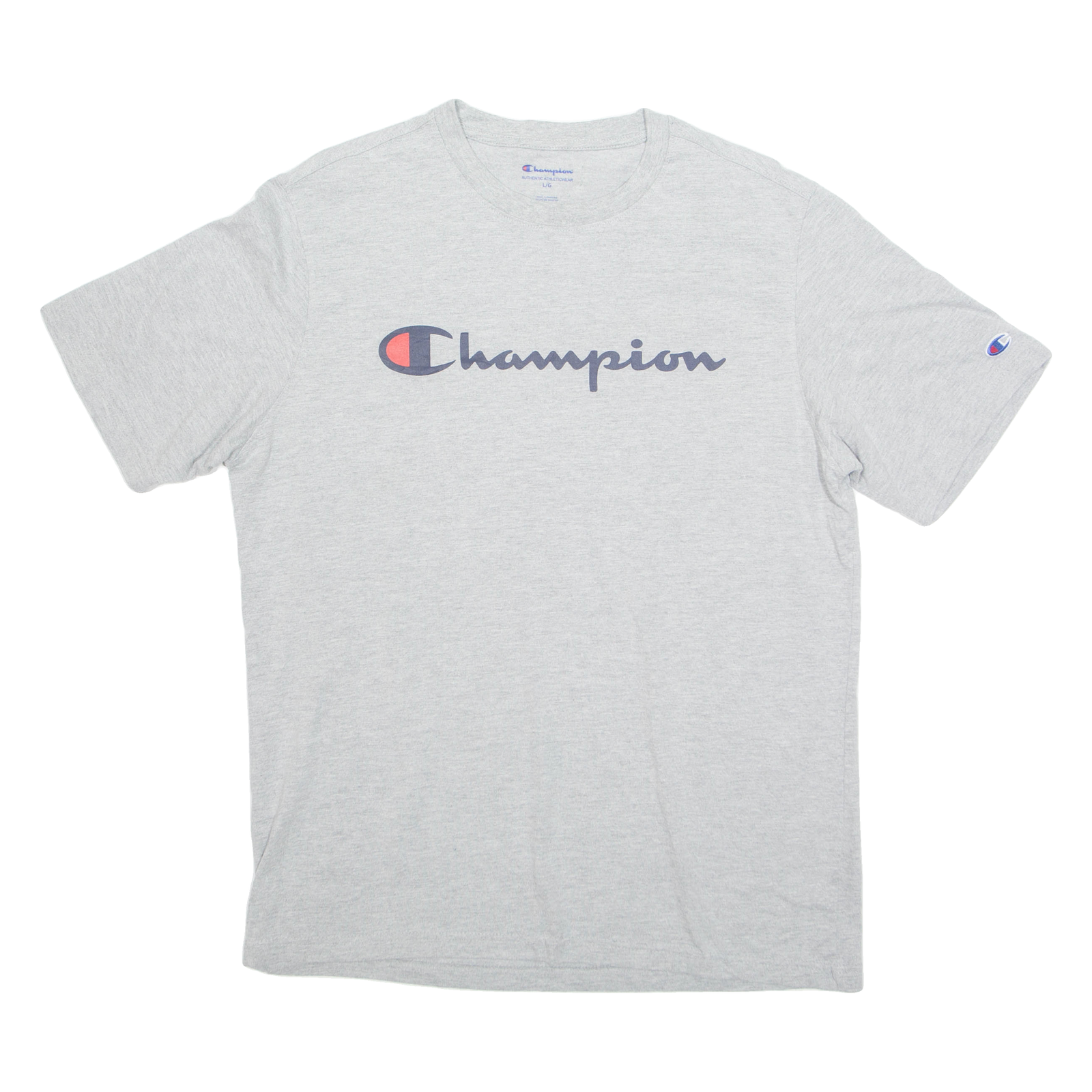 Buy CHAMPION Mens T-Shirt Grey L Refurbished - $15.59 CHAMPION Mens T-Shirt Grey L Refurbished - N/A refurbished available on Cerqular