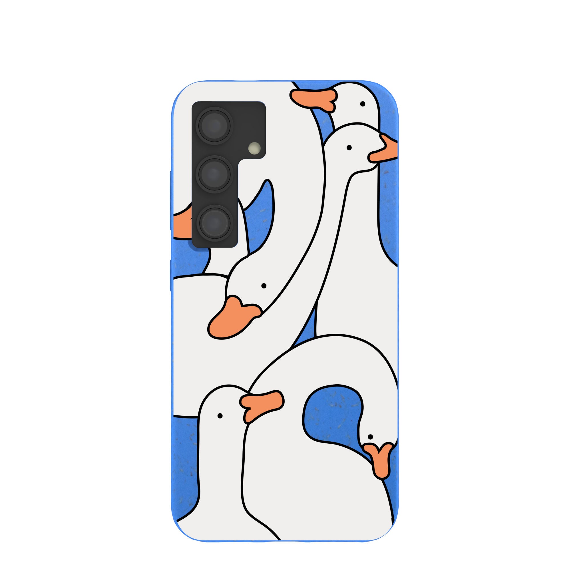 Electric Blue Silly Goose Samsung Galaxy S24 Case Refurbished - Pela Case refurbished available on Cerqular